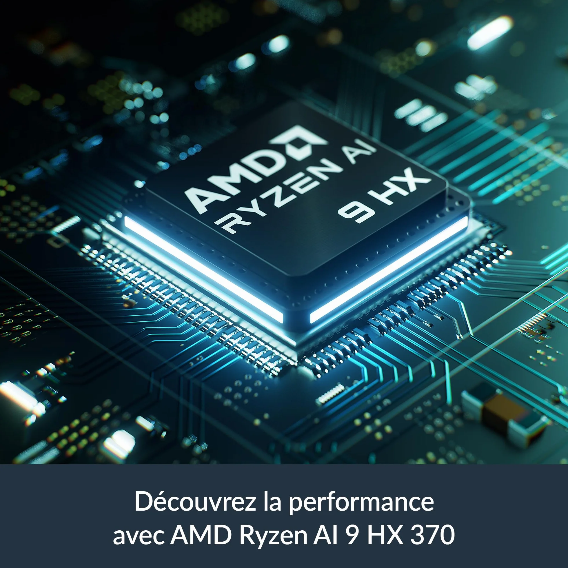 ARCTIC Senza AI 370 PC silencieux AMD Ryzen AI 9 HX 370 32 Go LPDDR5X SSD 1 To USB4 LAN 2,5G Wi-Fi 7 Win 11 Pro