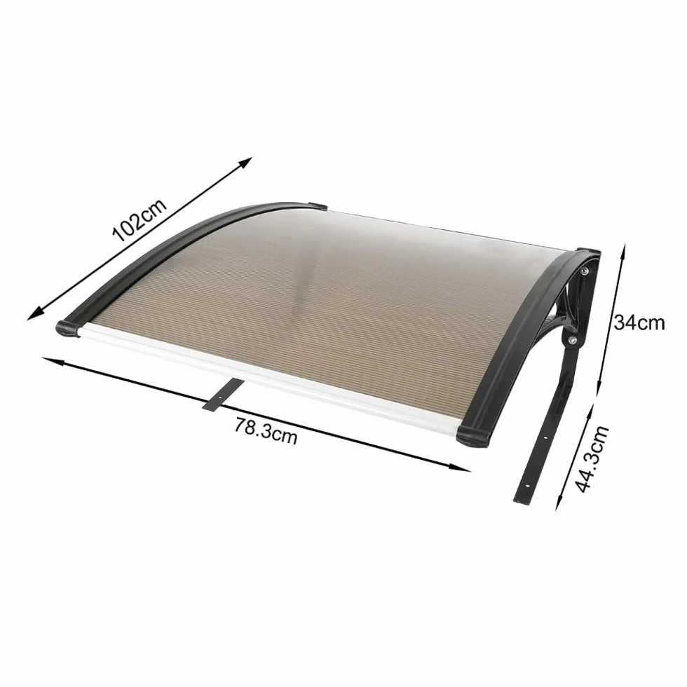 Couvercle de garage pour robot tondeuse à gazon, abri, carport, pour tondeuse à gazon robotique, 100 x 78 x 50 cm (marron)