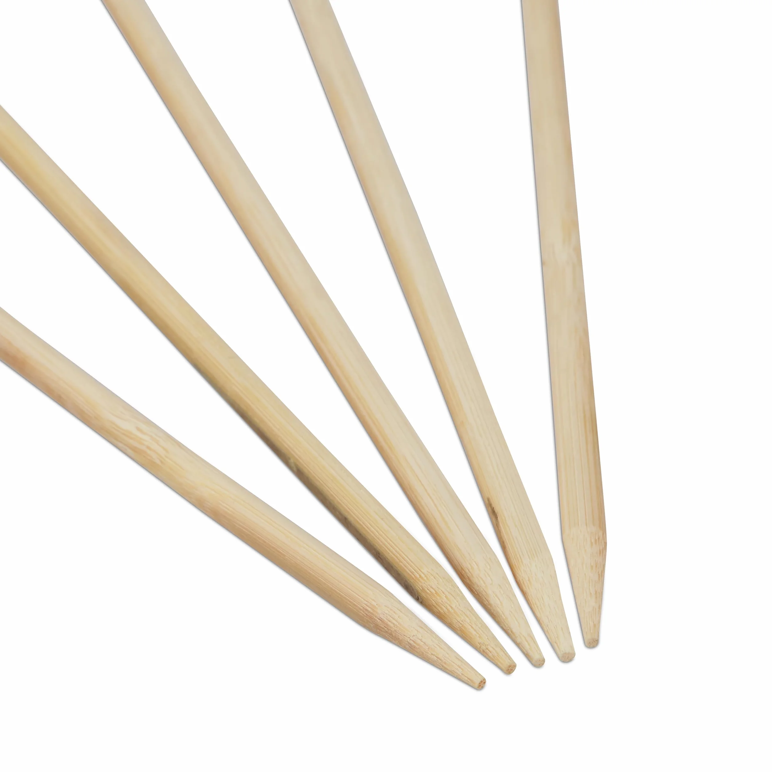 Relaxdays Pics brochettes bambou 90 cm set de 100 barbecue