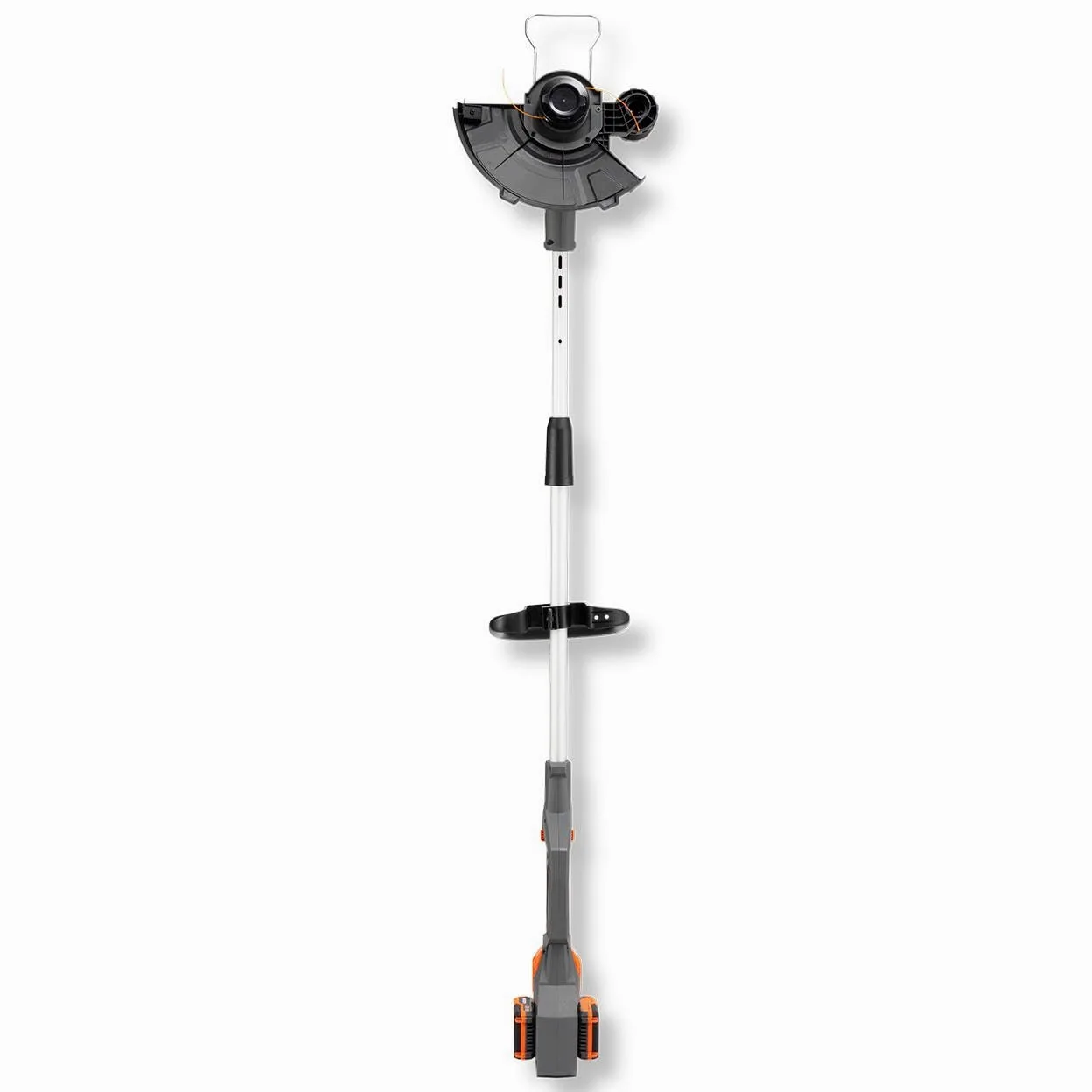 FUXTEC Coupe-Bordures sans Fil FX-E2RTSET • système de Batterie 2x20V • Largeur de Coupe 30 cm • Manche télescopique 138,5 à 173,5 cm 8 000 TR/Min • Arceau de Protection des Plantes
