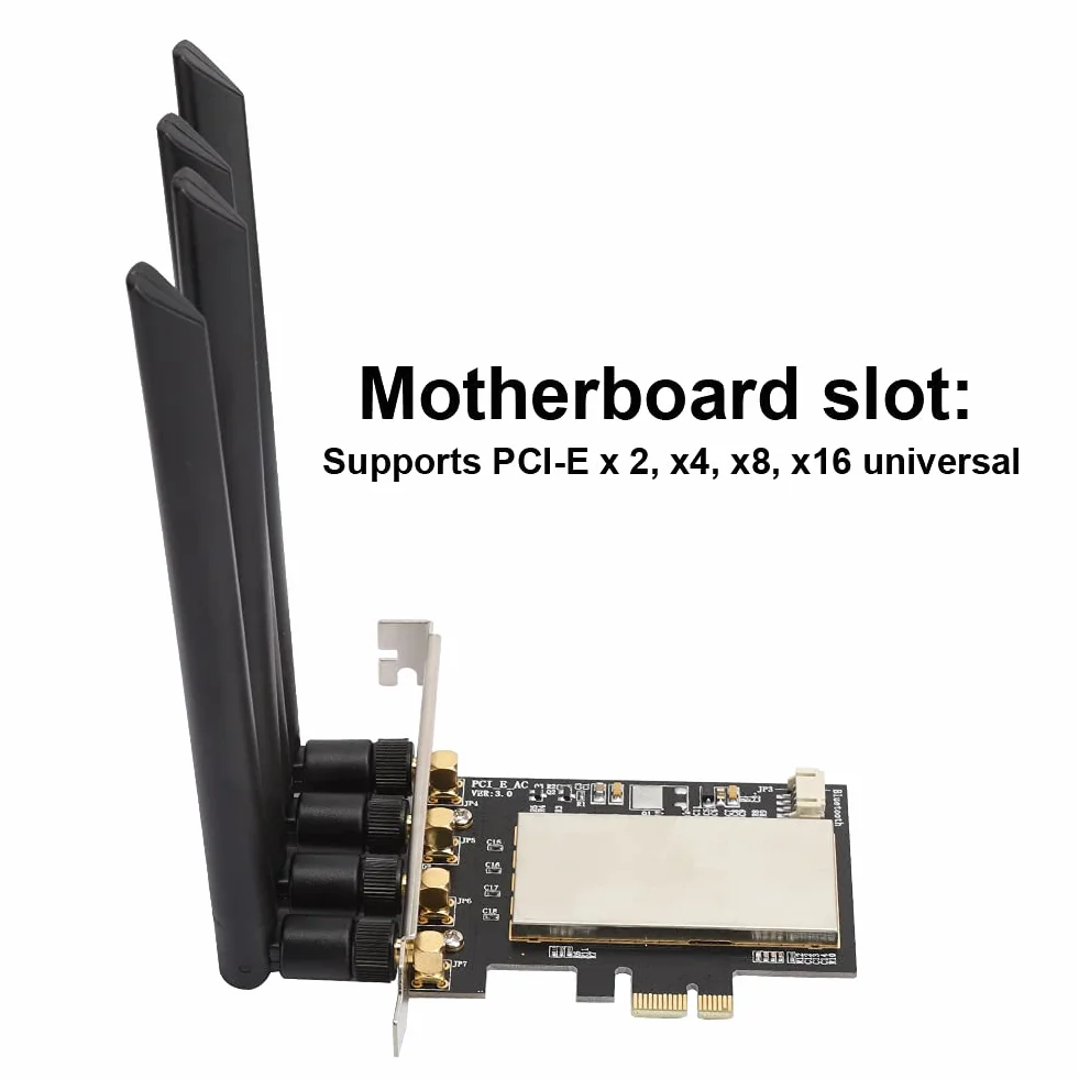 BCM94360CD Carte de Bureau PCIe X 2/2/8/16 Universel pour Mac OS
