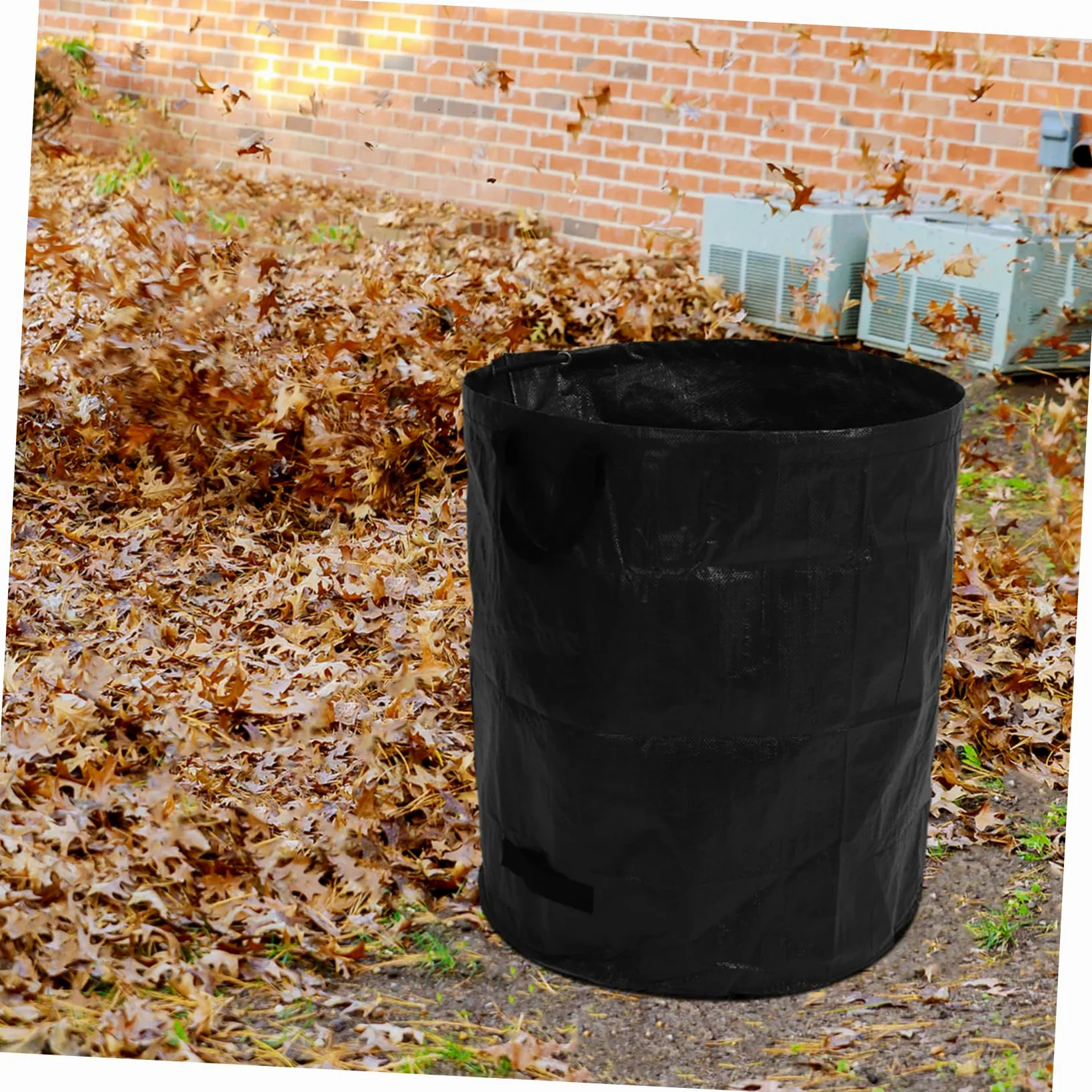 POPETPOP 2pièces Sacs Jardin Réutilisables Sacs à Déchets Verts Extra Larges De Ramassage Pour Gazon Poubelles De Jardin Pliables