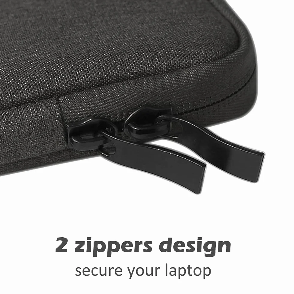 Housse de Protection 13 Pouces pour MacBook Air 13,6" M5/M4/M3/M2 (2026-2022) & MacBook Neo 13" 2026 (A18 Pro) – Étui Résistant à l'Eau Noir