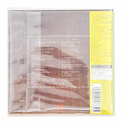 Manchons en plastique refermables 4,7 Mil pour mini LP SHM-CD lot de 50
