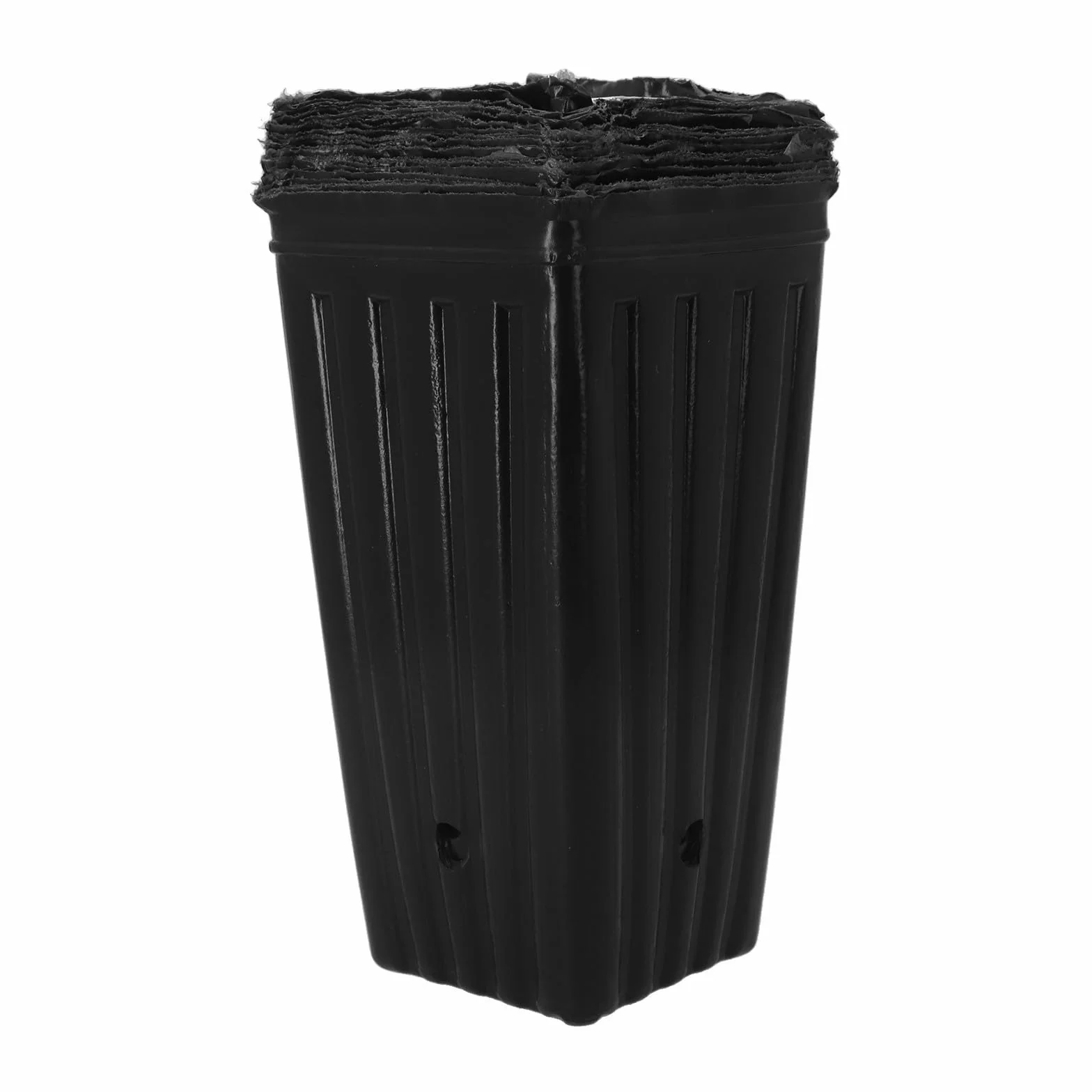 Pots de pépinière profonds en plastique 17,8 cm 20,3 cm Lot de 25 pour plantes