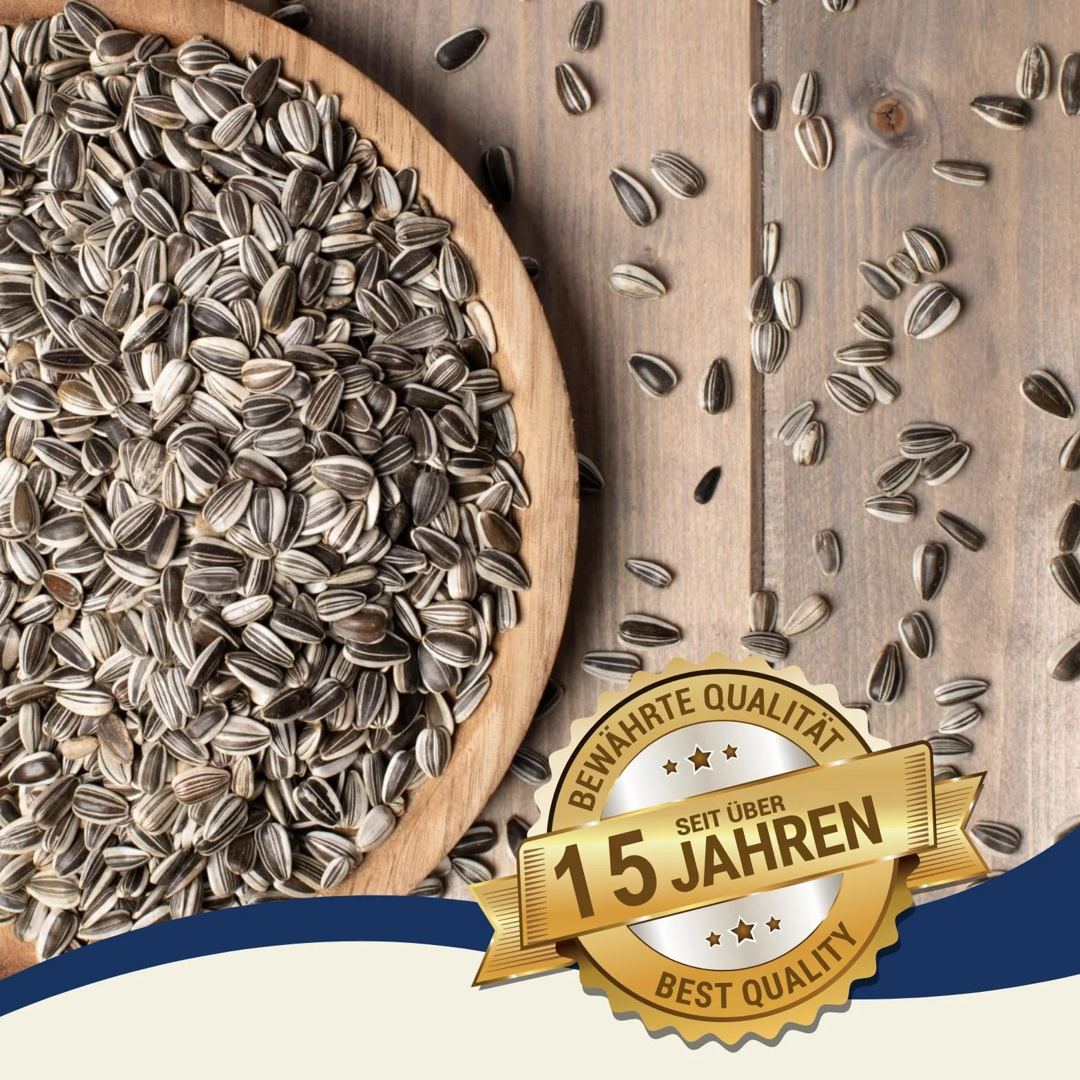 Graines de Tournesol Rayées 25 kg Lyra Pet Nourriture Oiseaux Sauvages Huile