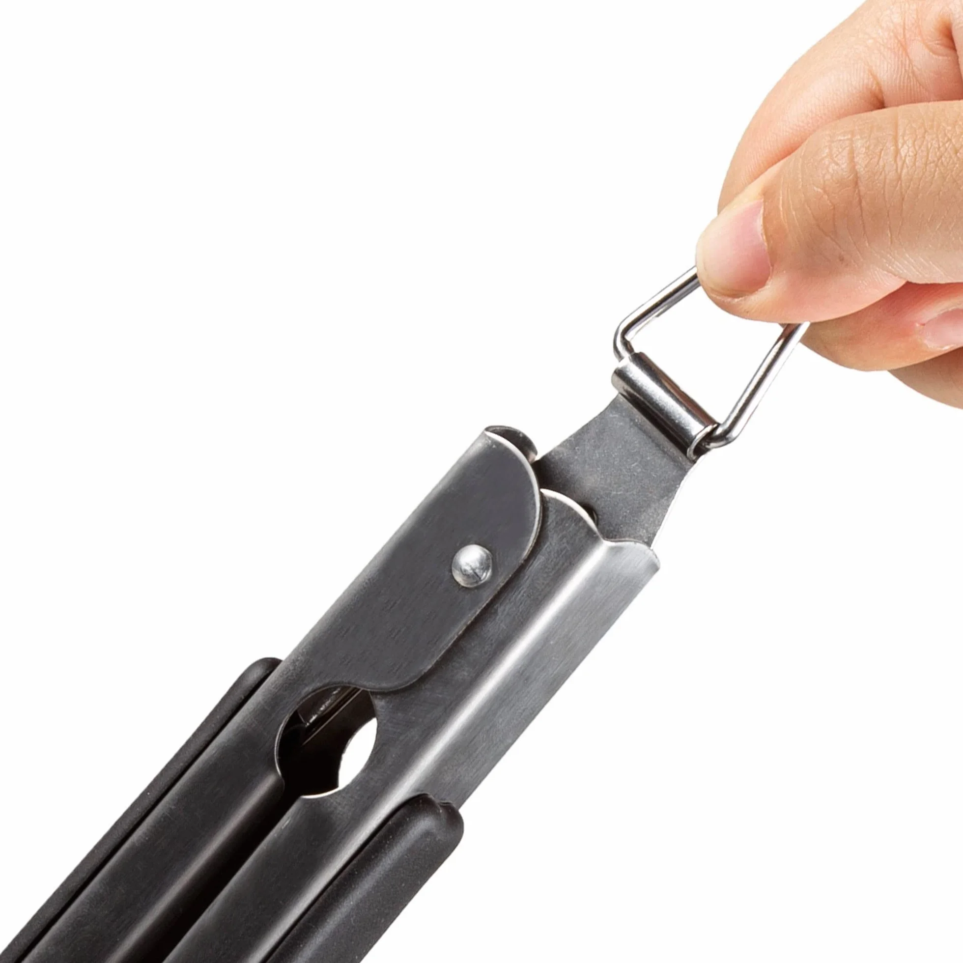 AKTIVE 63009 Ensemble d'Accessoires pour Barbecue 3 Pièces, Pinces, Spatule et Fourchette