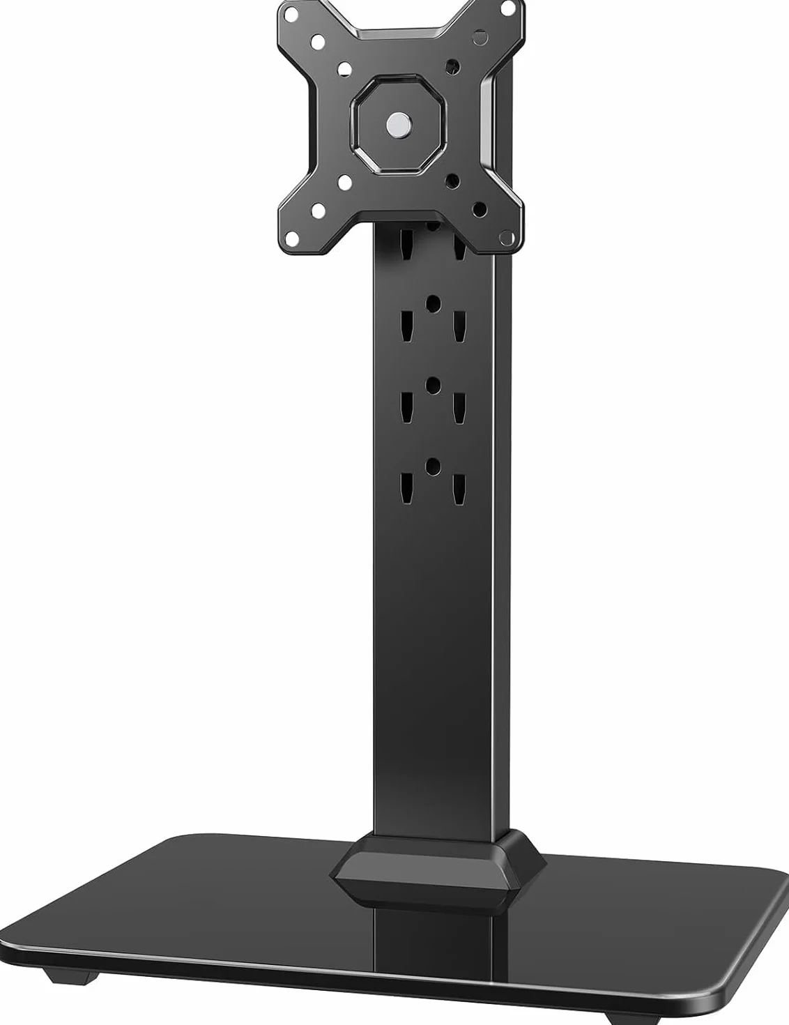HUANUO Support Écran PC VESA Autonome 13-34 Pouces 20 kg 5 Hauteurs Bras Pivotant Rotation 360° VESA 75/100 mm Gaming