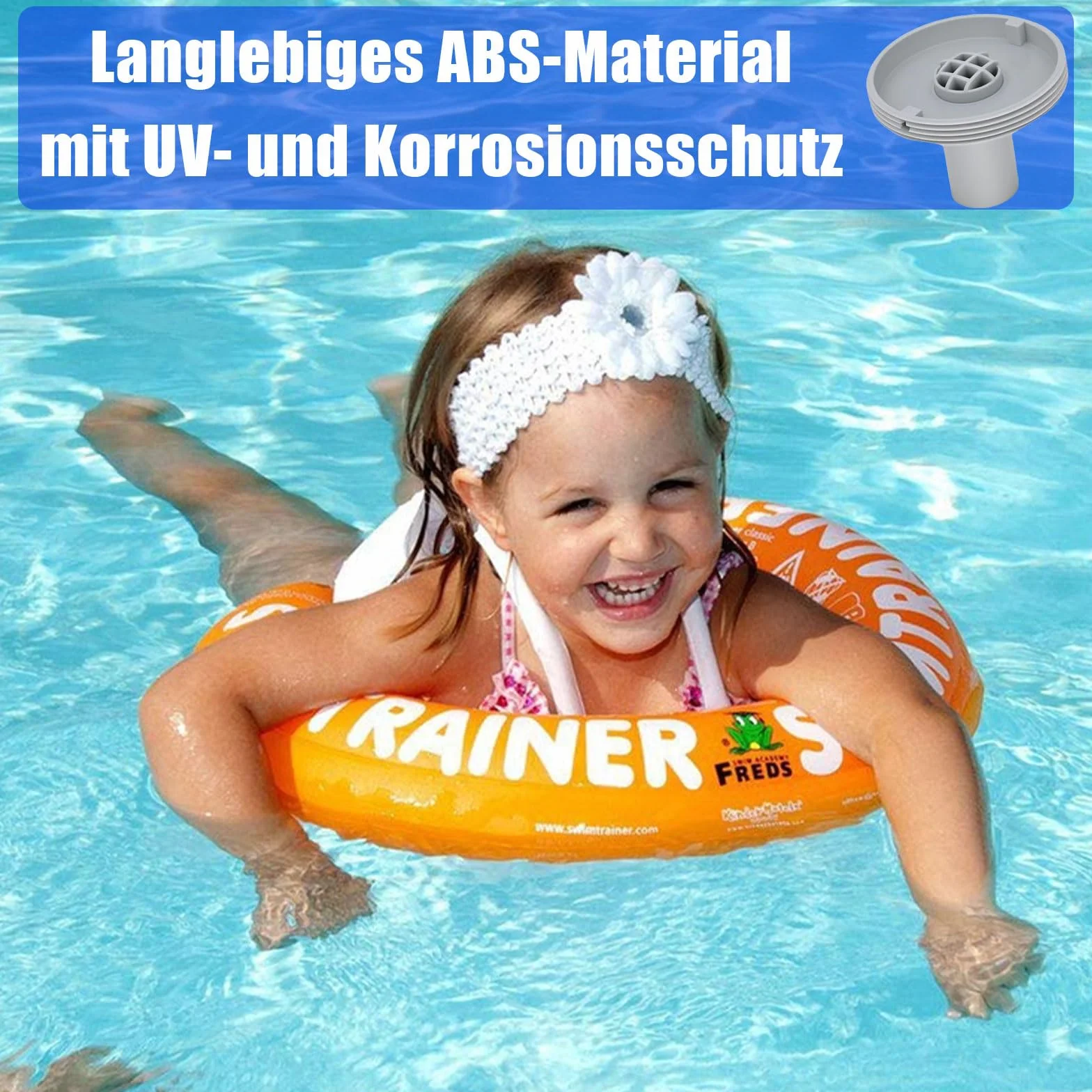 Buse de remplissage de piscine 32 mm, rotative 360°, diamètre 32/38, kit accessoires pour piscine hors-sol Bestway Intex