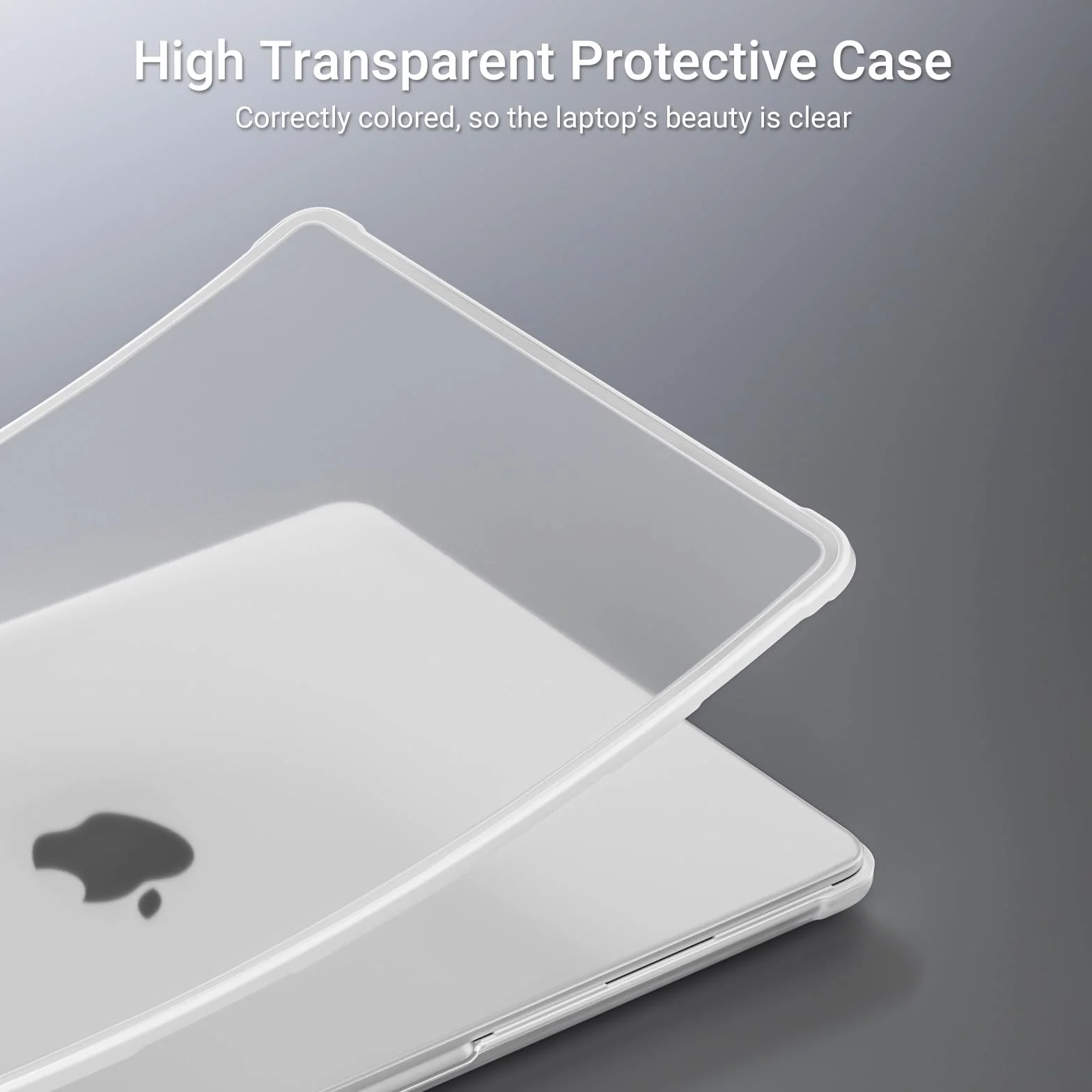 MOSISO Coque Compatible MacBook Air 13 Pouces M5 A3449 M4 A3240 M3 A3113 M2 A2681 2026-2022 Rigide Protection Angles Anti-Fissures TPU Souple Givré