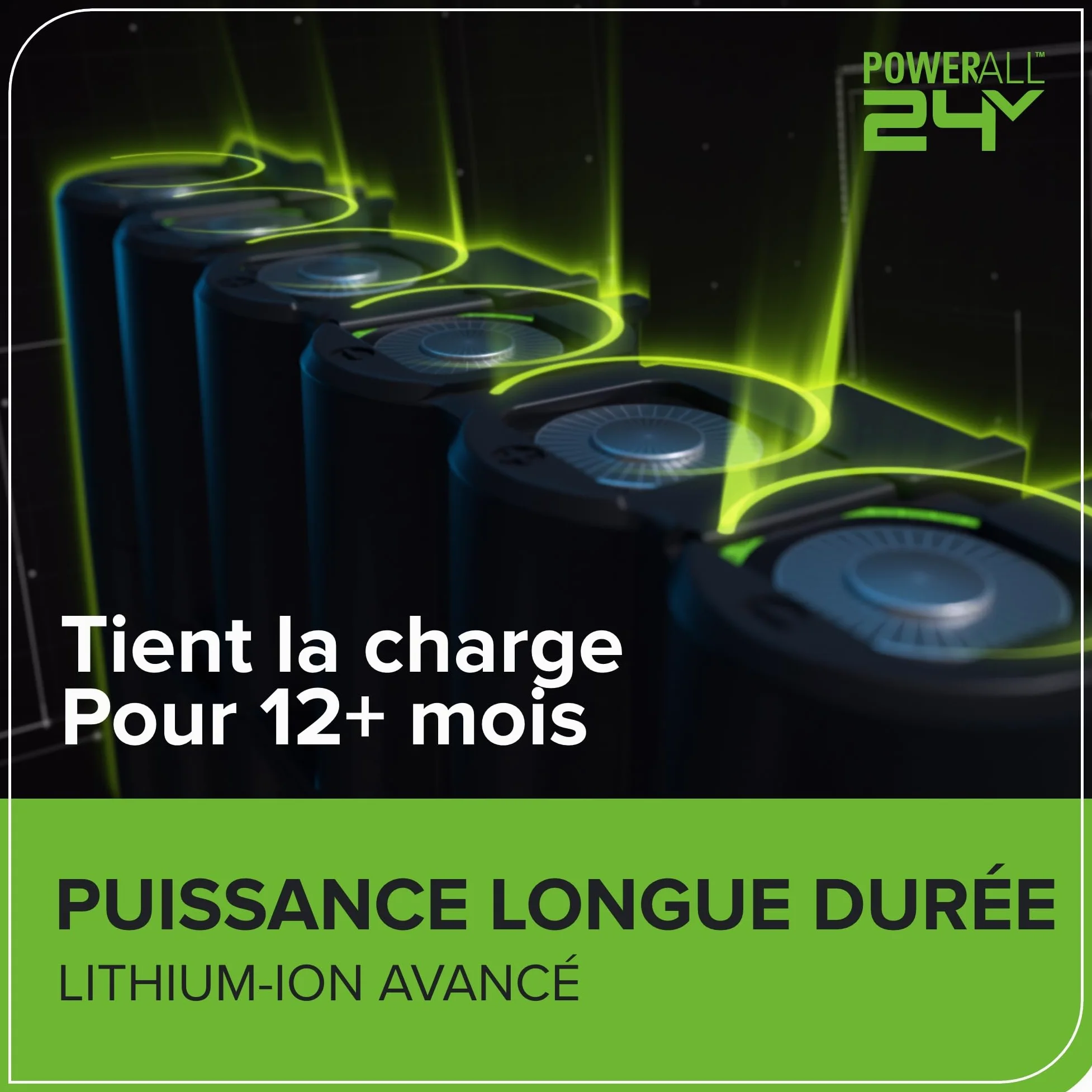 Greenworks 48V (24V x 2) Tondeuse à gazon sans fil , 36cm largeur jusqu'à 200m² ,40L Sac de Ramassage avec batterie 2x2Ah et chargeur à double fente, Garantie 3 Ans, GD24X2LM36K2x