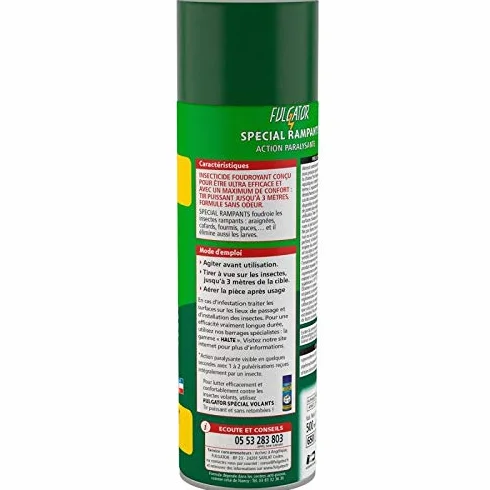 FULGATOR PARALYSANT 500ML LOT DE 3