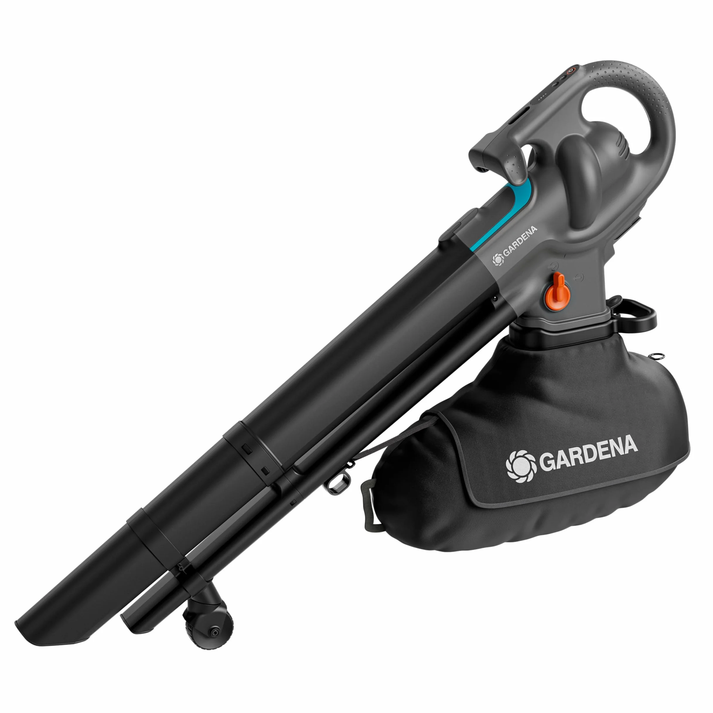 Gardena Aspirateur souffleur broyeur 3-en-1 PowerJet Collect 18V P4A - sans chargeur ni batterie: Flux d’air puissant , Changement de mode rapide , Vitesse réglable , Sac de ramassage (14895-55)