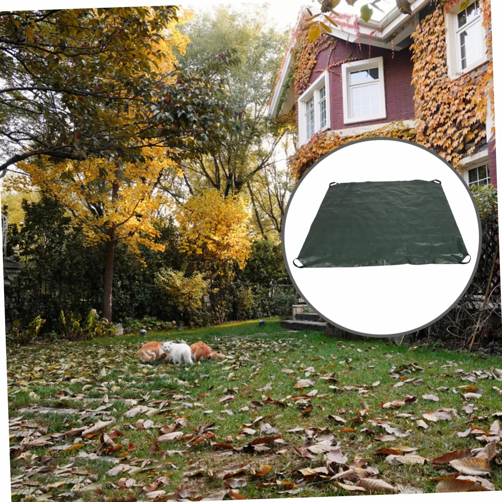Toyvian de Collecte de Réutilisable et Pliable pour Jardin Pratique pour Débris et Déchets Verts pour Entretien de Pelouse et