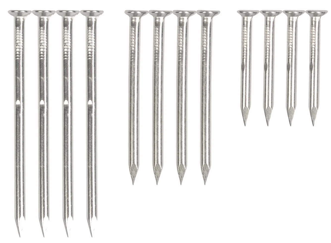 Esschert Design Clous Aluminium Fixation Arbres