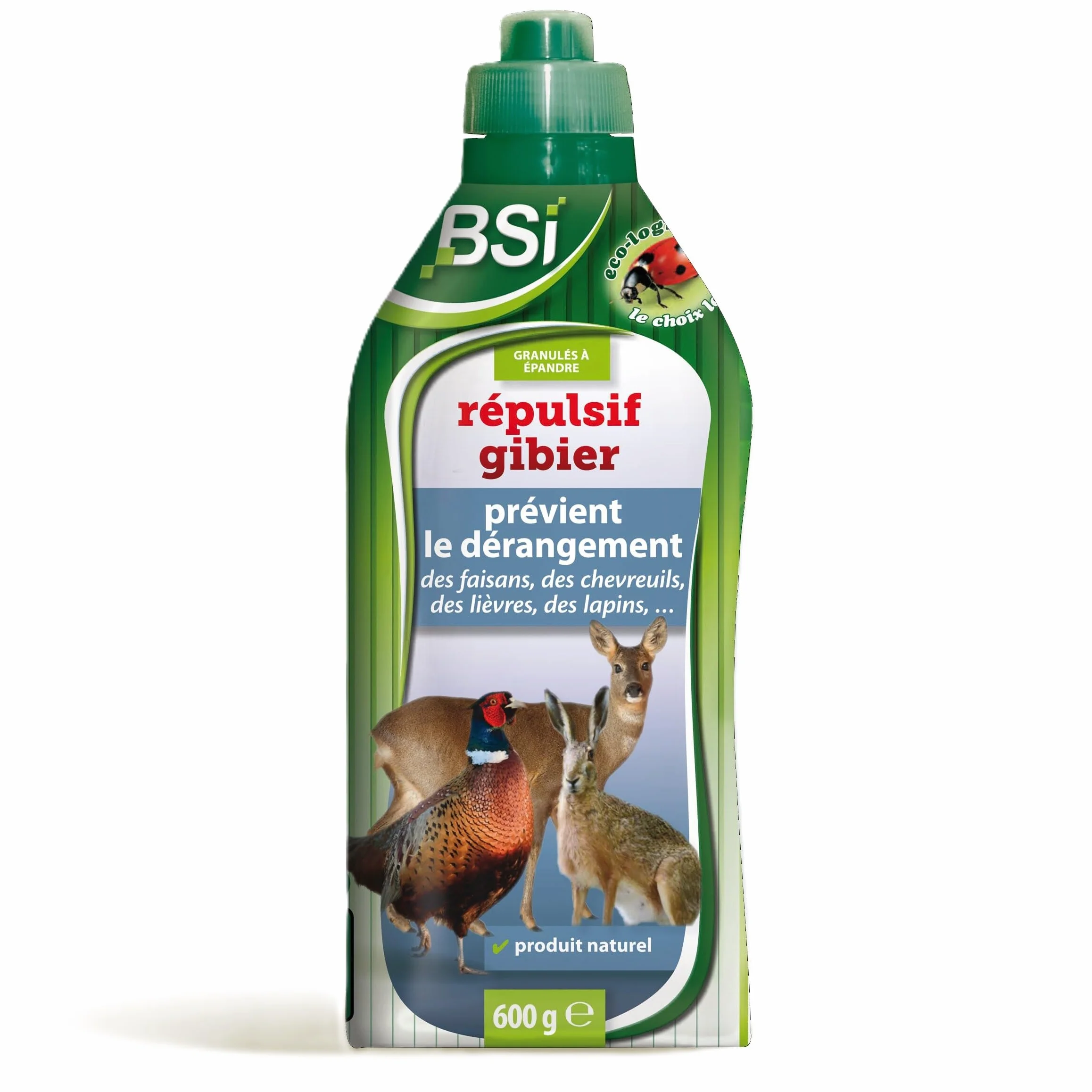 Répulsif Gibier Granulés 600 g Prêt à l'Emploi Base Végétale