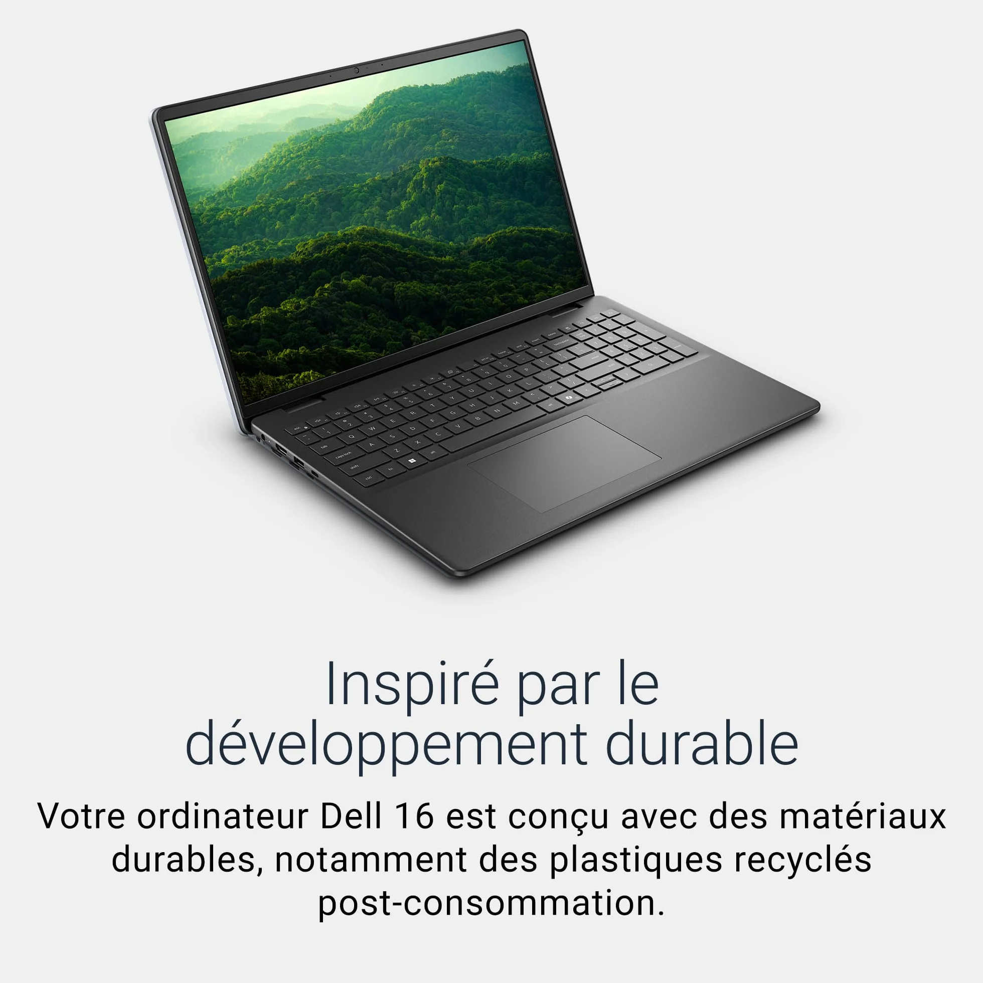 Dell 16 Laptop FHD+ Intel Core 7 16GB DDR5 RAM 1TB SSD Windows 11 Home AZERTY Keyboard Carbon Black