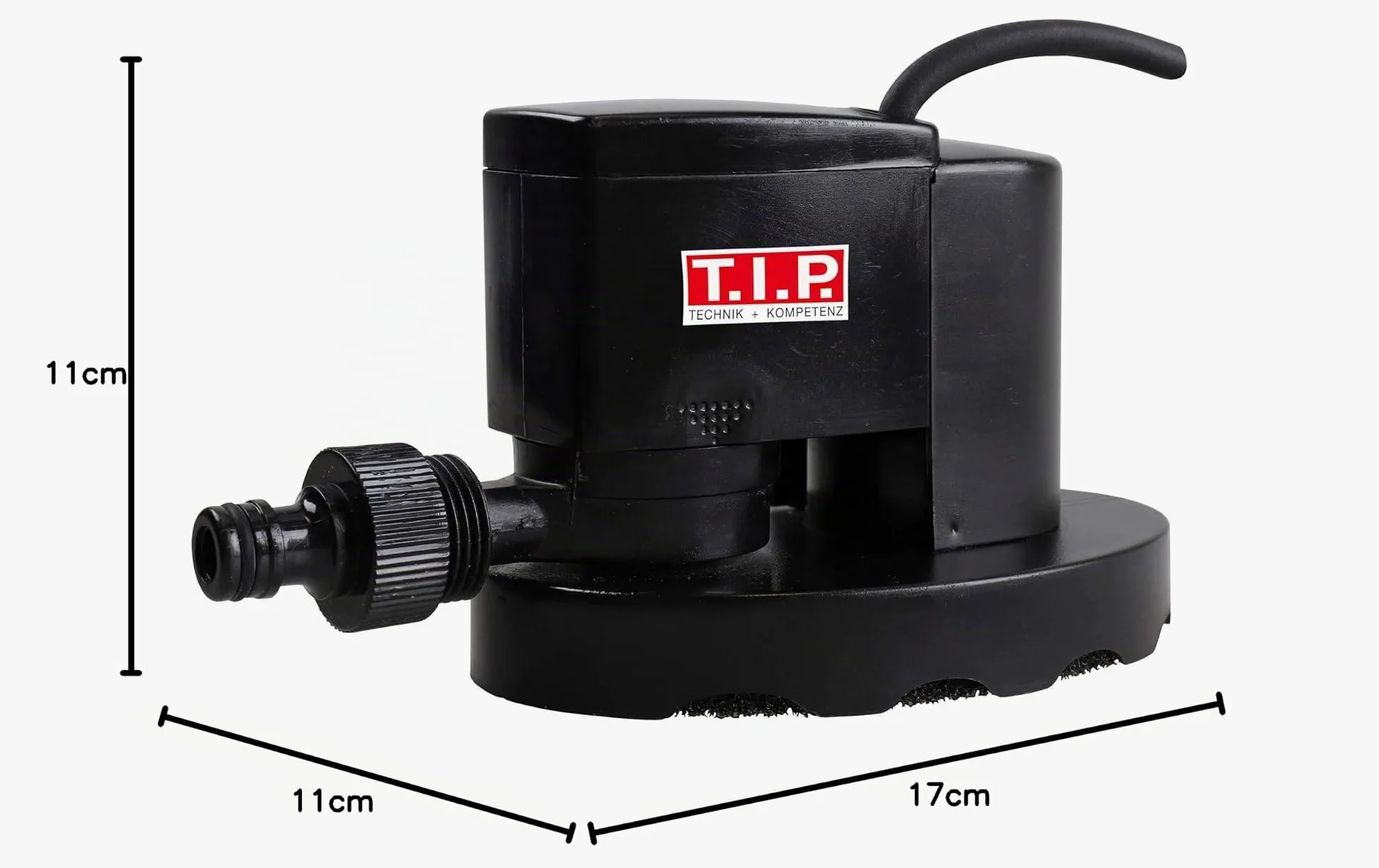 T.I.P. CoverOne 1500 AUT Pompe à Bâche de Piscine Automatique, 1300 l/h | Pompe vide-bâche avec interrupteur à flotteur et protection marche à sec, idéale pour l'aspiration à plat des bassins