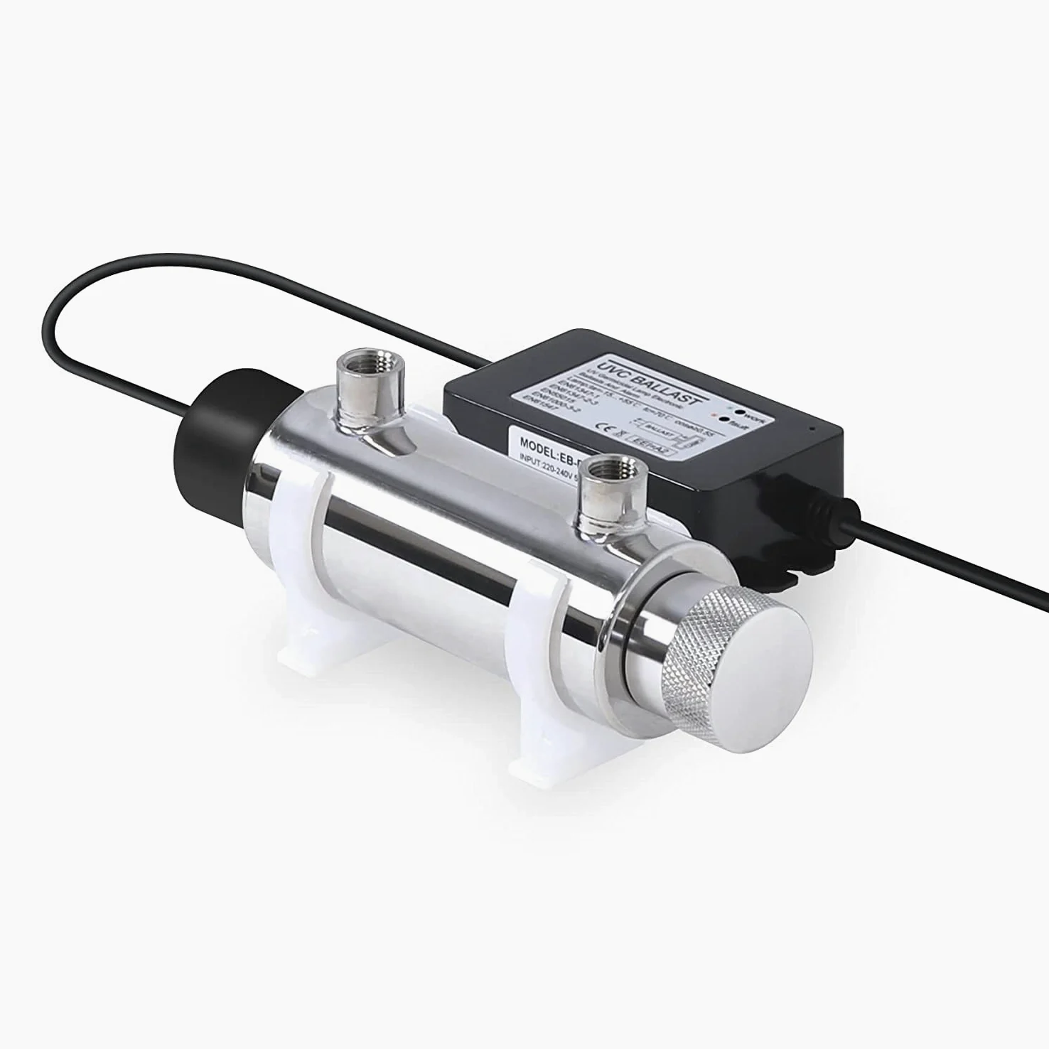 Stérilisateur 4 Watt Capacité 1,5 litre par minute pour osmose inverse et systèmes de filtration d'eau