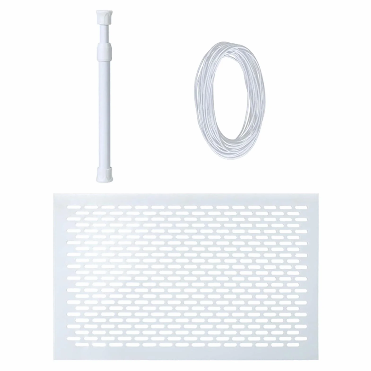 Grille de Protection pour Skimmer de Piscine Anti-Feuilles Toile Maillée Renforcée Écran Nettoyage Spa Étang