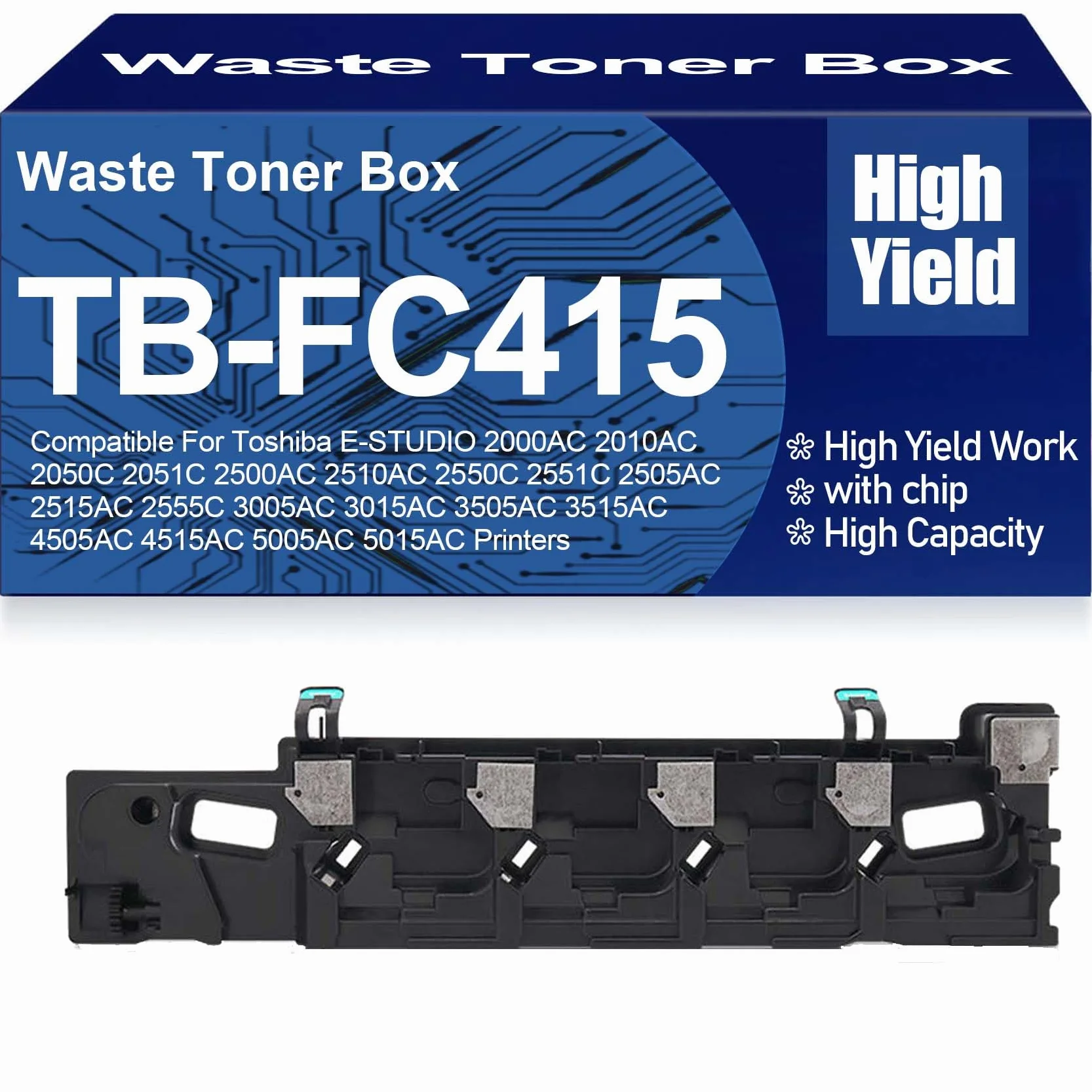 Toner usagé Bac de récupération TB-FC415 Compatible Toshiba E-Studio 2000AC 2050AC 2500AC