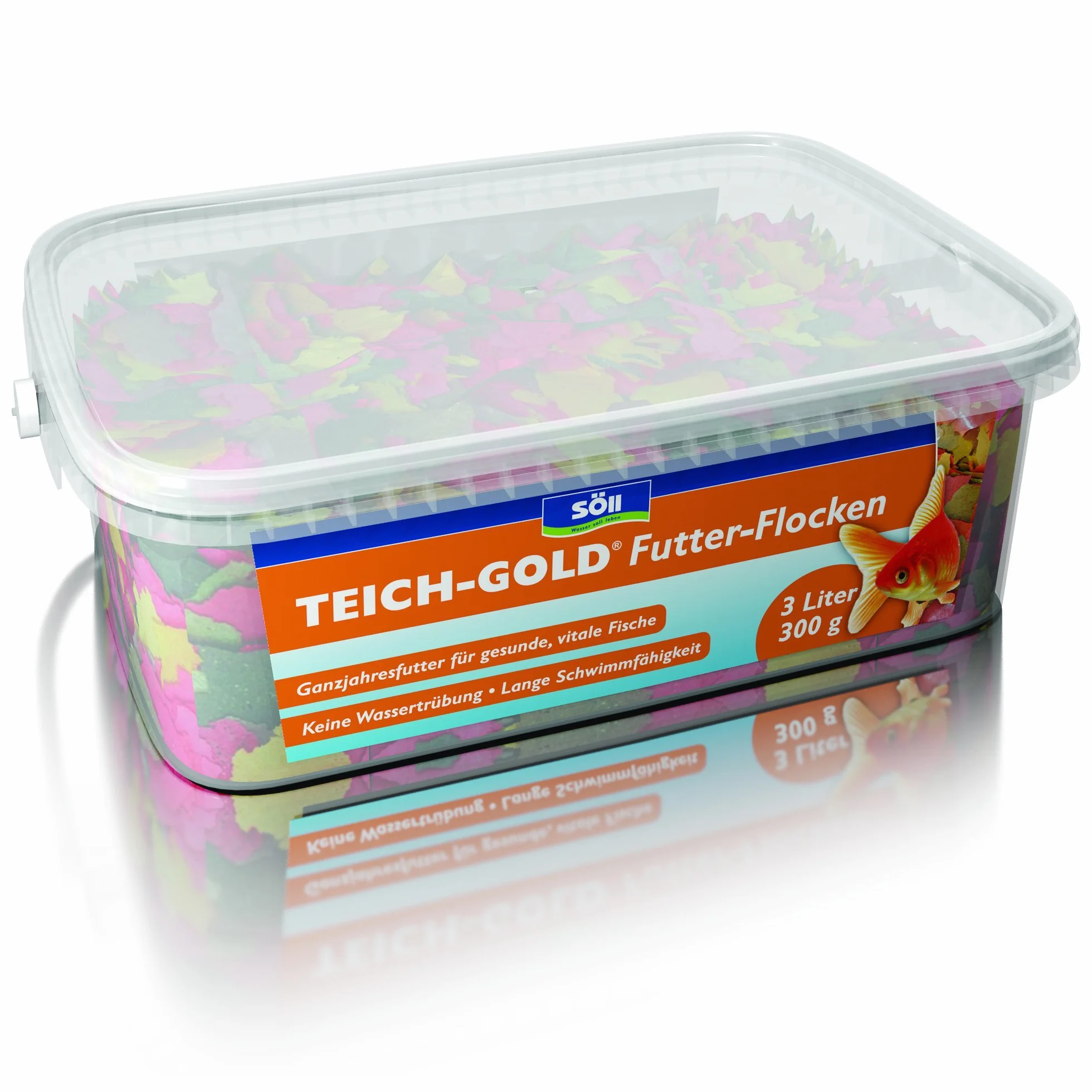 Söll Bassin de Flocons d'or – d'aliments pour Tous Les Poissons de Bassin – schwimmfähige Bassin Sticks