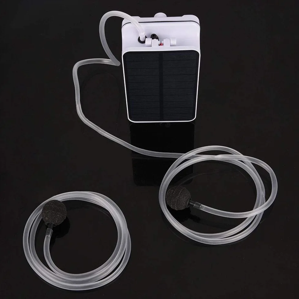 Pompe à oxygène solaire, énergie solaire, oxygénateur solaire pour bassin ou aquarium, 1,45 W
