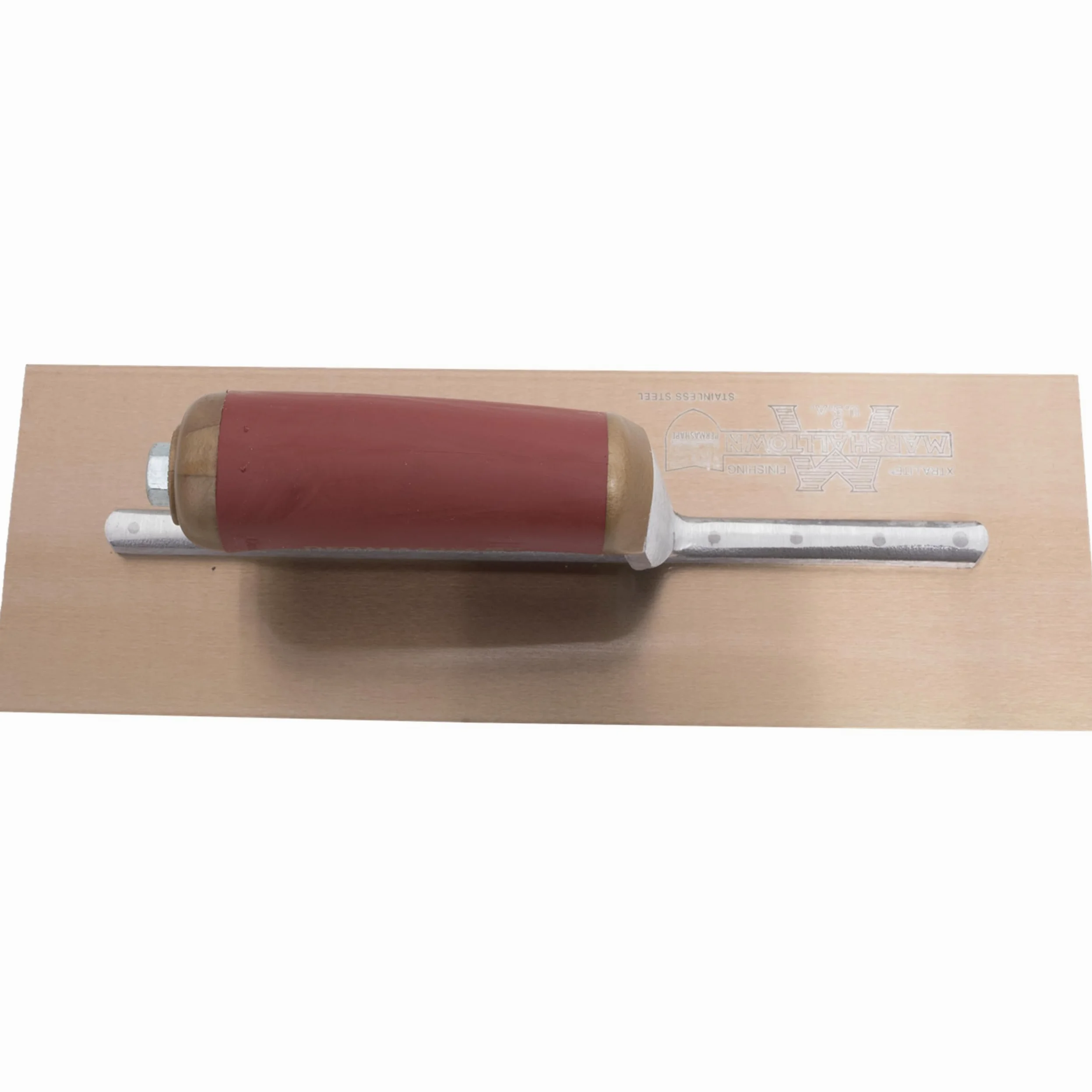 Marshalltown Louche plate PermaShape, manche Durasoft, acier doré, dimensions : 330x127 mm