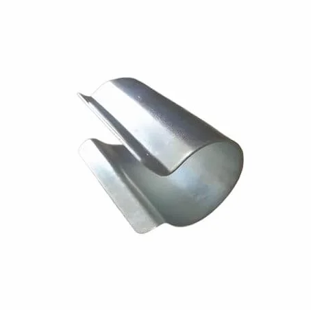 Clips de fixation ronds acier galvanisé Diamètre 50 x 20 Lot de 10