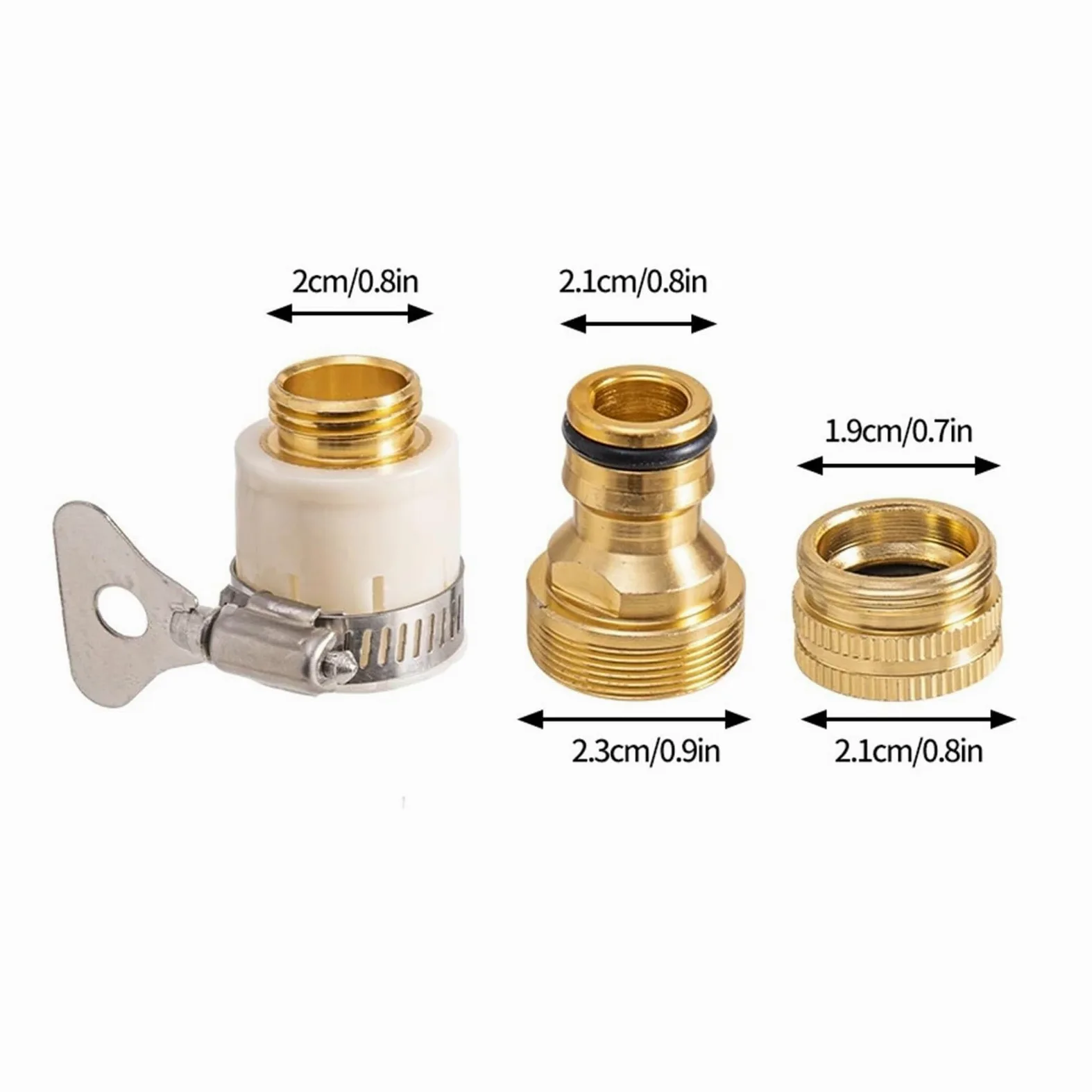 Pistolet d'arrosage avec embout multi-jets, Kit de nettoyage jardin Lance mousse buse réglable laveuse voiture portative jet à haute pression(Water Set)