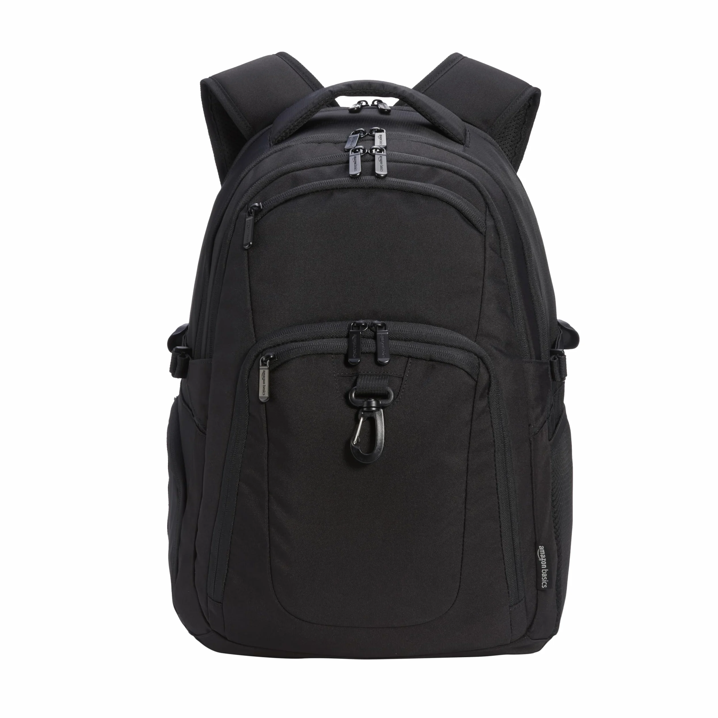 Amazon Basics Sac à dos de voyage pour ordinateur portable 17", Noir