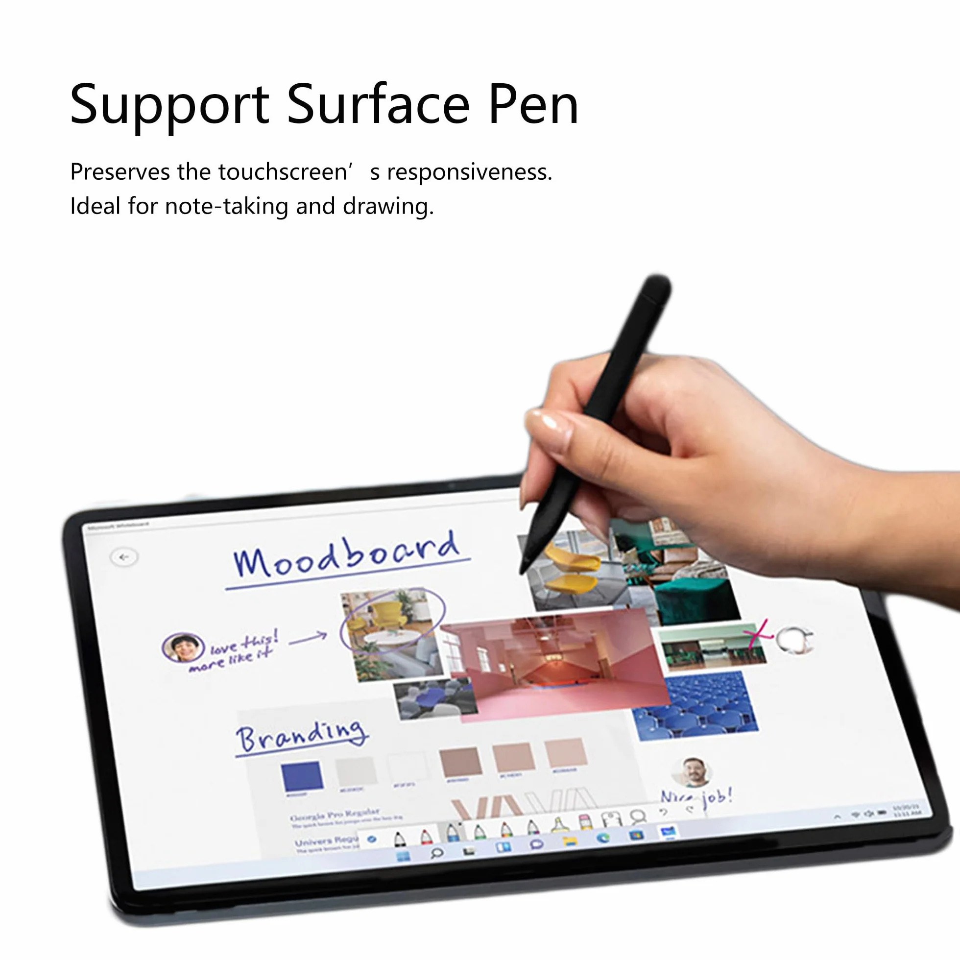 MEGOO Verre Trempé pour Microsoft Surface Laptop 7 2024 15 Pouces Anti-rayures