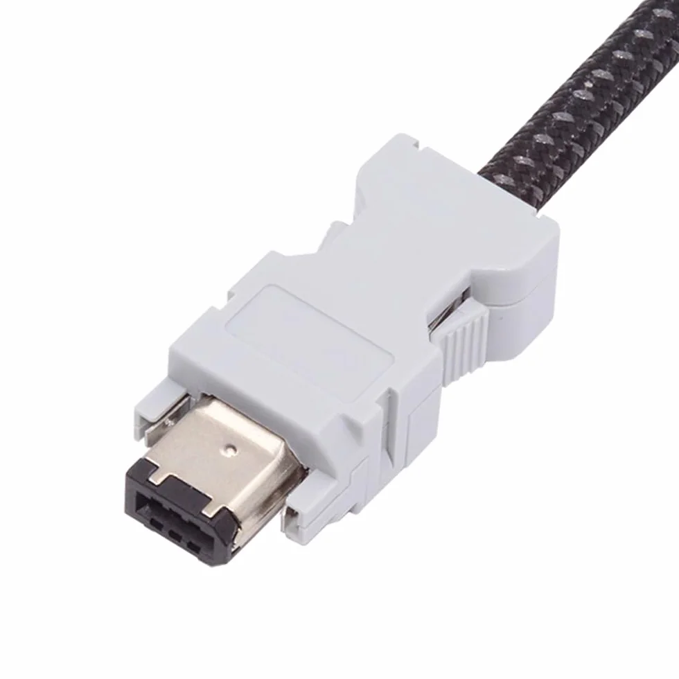 FireWire IEEE 1394 Connecteur CN3 6 broches SM-6P I/O compatible Yaskawa Panasonic Servo