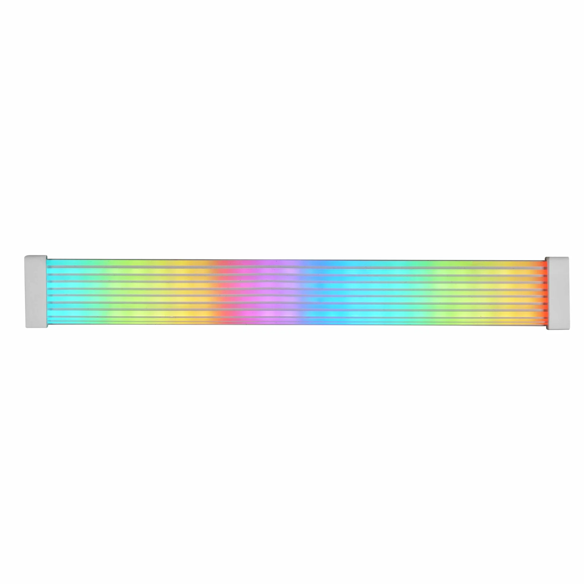 Mars Gaming MCA-16X Câble d'Alimentation ARGB 16PIN PCIe pour Carte Graphique LED Ultra-lumineuses Silicone Flexible
