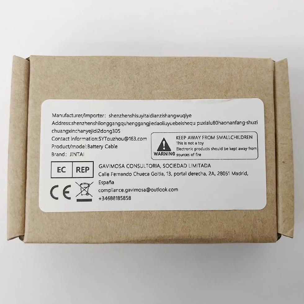 JINTAI Câble de Batterie pour Dell Latitude 5521 Precision 3561 bm156c 0TVWVN