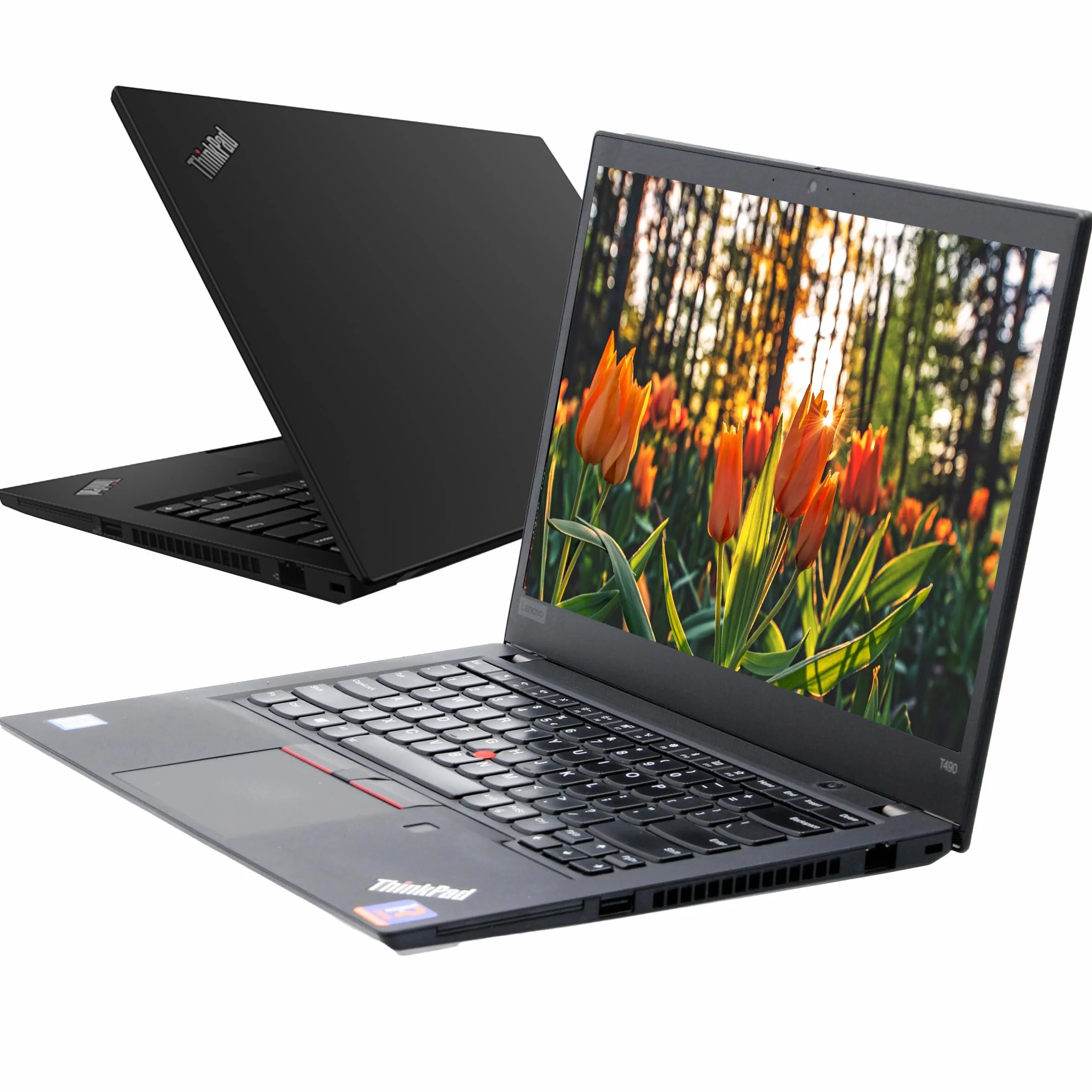 Lenovo ThinkPad T490 Ordinateur Portable 14 Pouces FHD Intel Core i5-8365U 16 Go RAM SSD 256 Go Windows 11 Pro Reconditionné