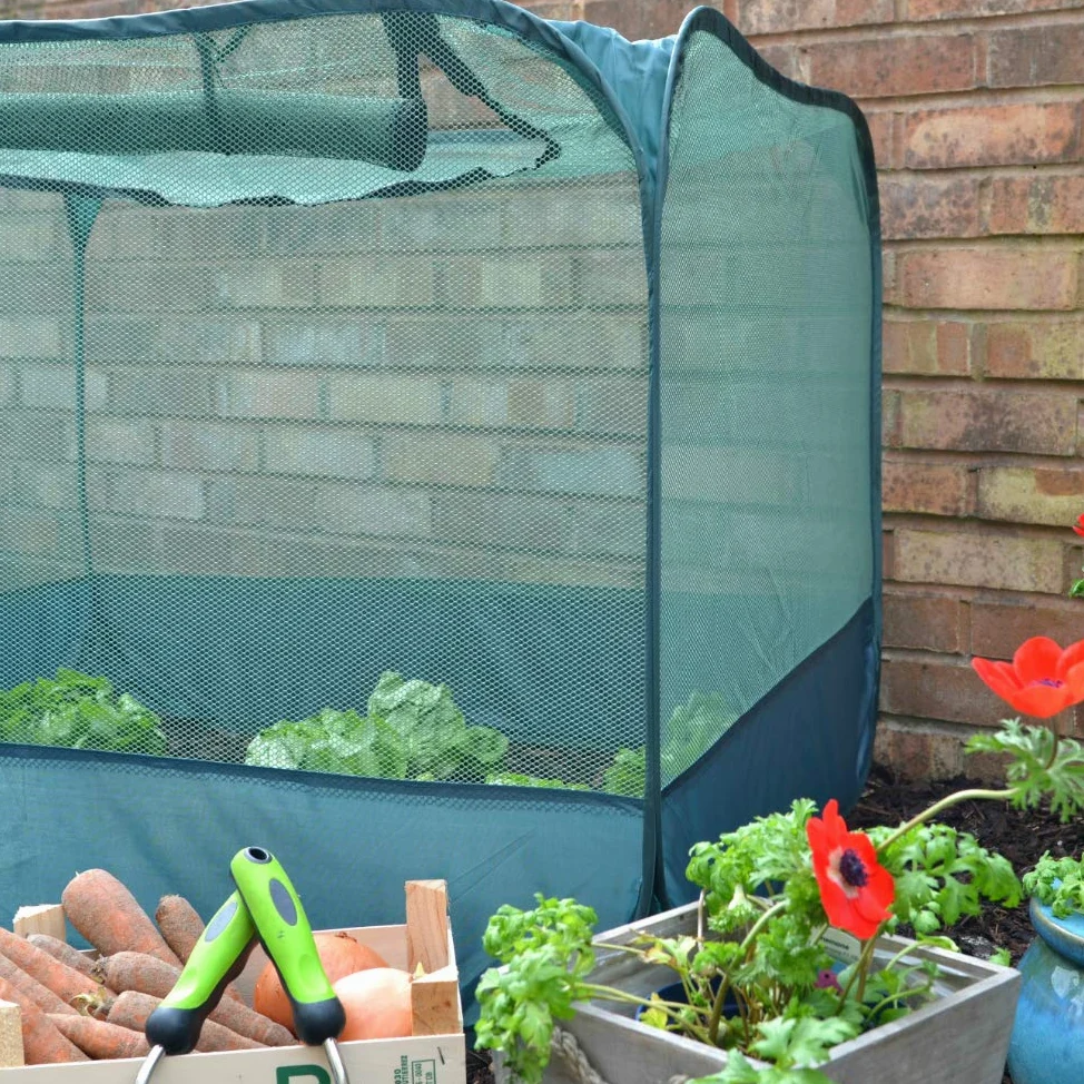 GardenSkill Mini Serre Jardin Filet Anti-Oiseaux 100x75cm | Pop Up Housse de Protection pour Plantes, Semis, Cultures | Couverture Potager, Pot de Fleur | Protège des Insectes, Pluie, Surchauffe