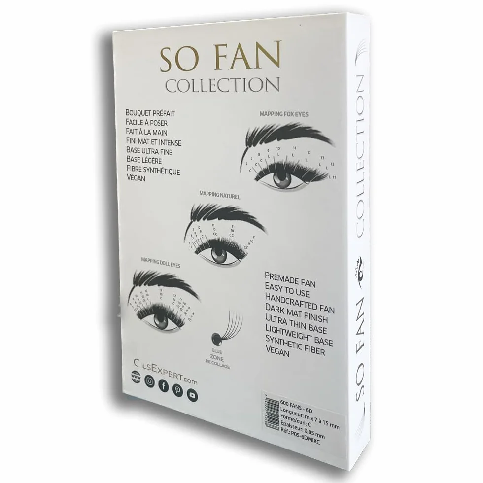 So Fan Collection Bouquet Préfait 5D courbure L