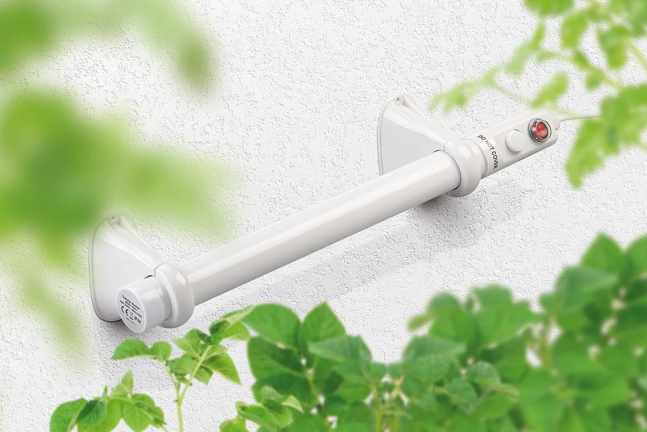 Royal Gardineer radiateurs tubulaires électriques 55 W pour serre de jardin