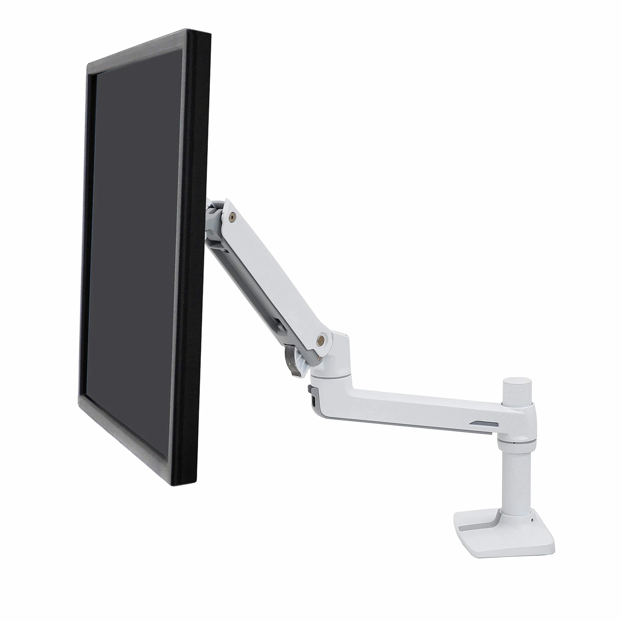 Ergotron Bras LX Premium Support Mono-écran 34 Pouces VESA 75x75/100x100 Blanc