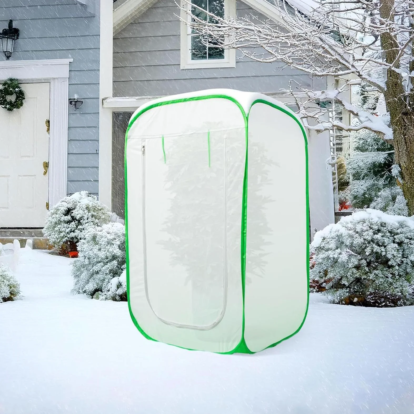 Voiles d'Hivernage pour Extérieures Protecteur À Design Pop | Housse Anti-gel Respirante contre le Gel Pour Potager Tomates Rosiers Arbustes à Baies et Protection