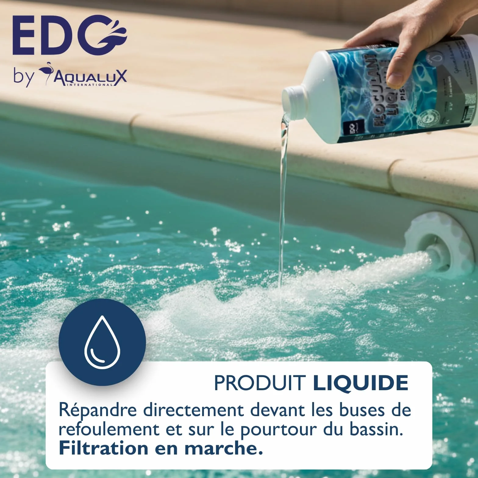 Anti-Calcaire Liquide 5L Anti-Tartre Piscine Spa Haute Performance
