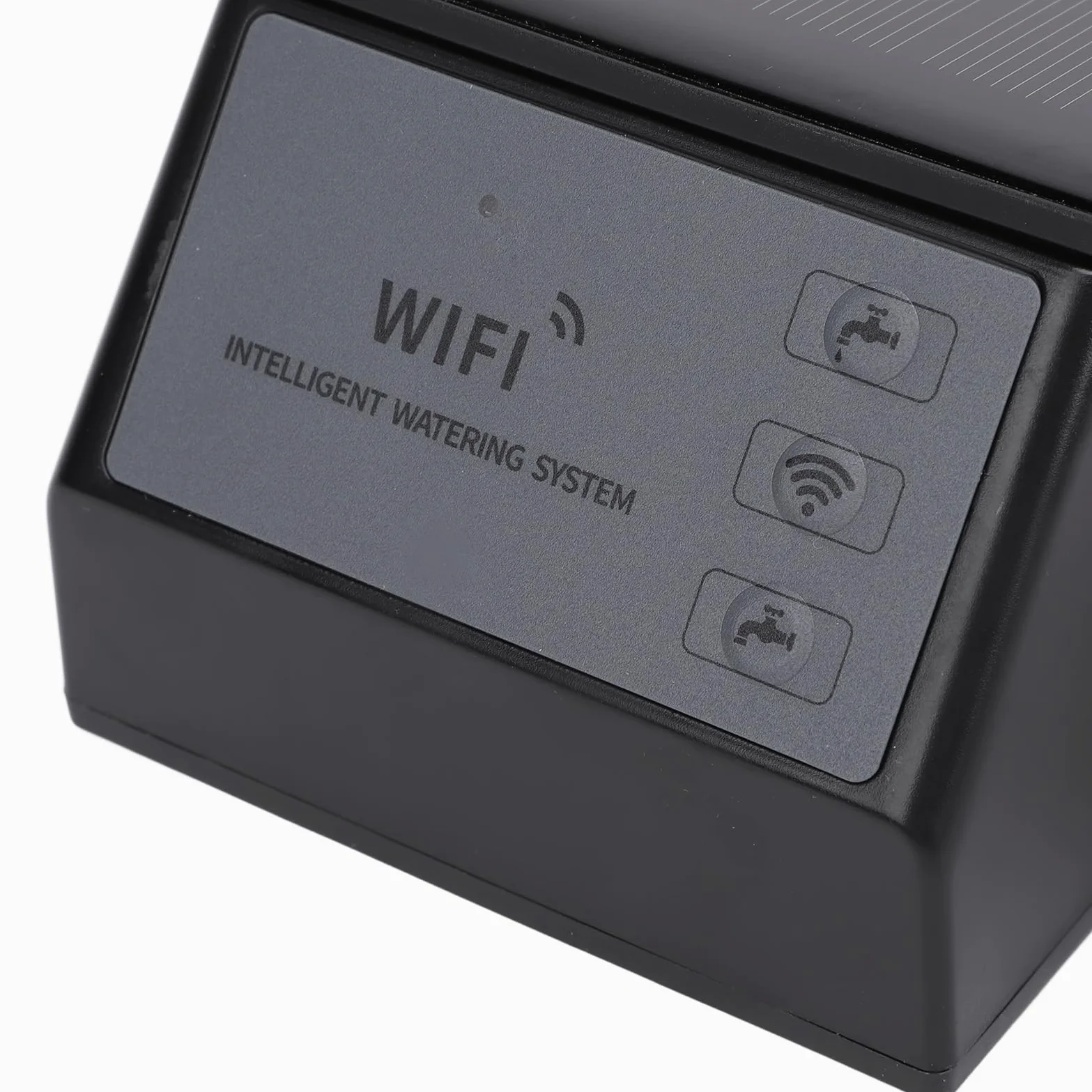 Greensen Kit d'Irrigation à Goutte Solaire avec Batterie 2000mAh, Contrôle WiFi, Système d'Arrosage Automatique pour Balcons, Jardins, Patios