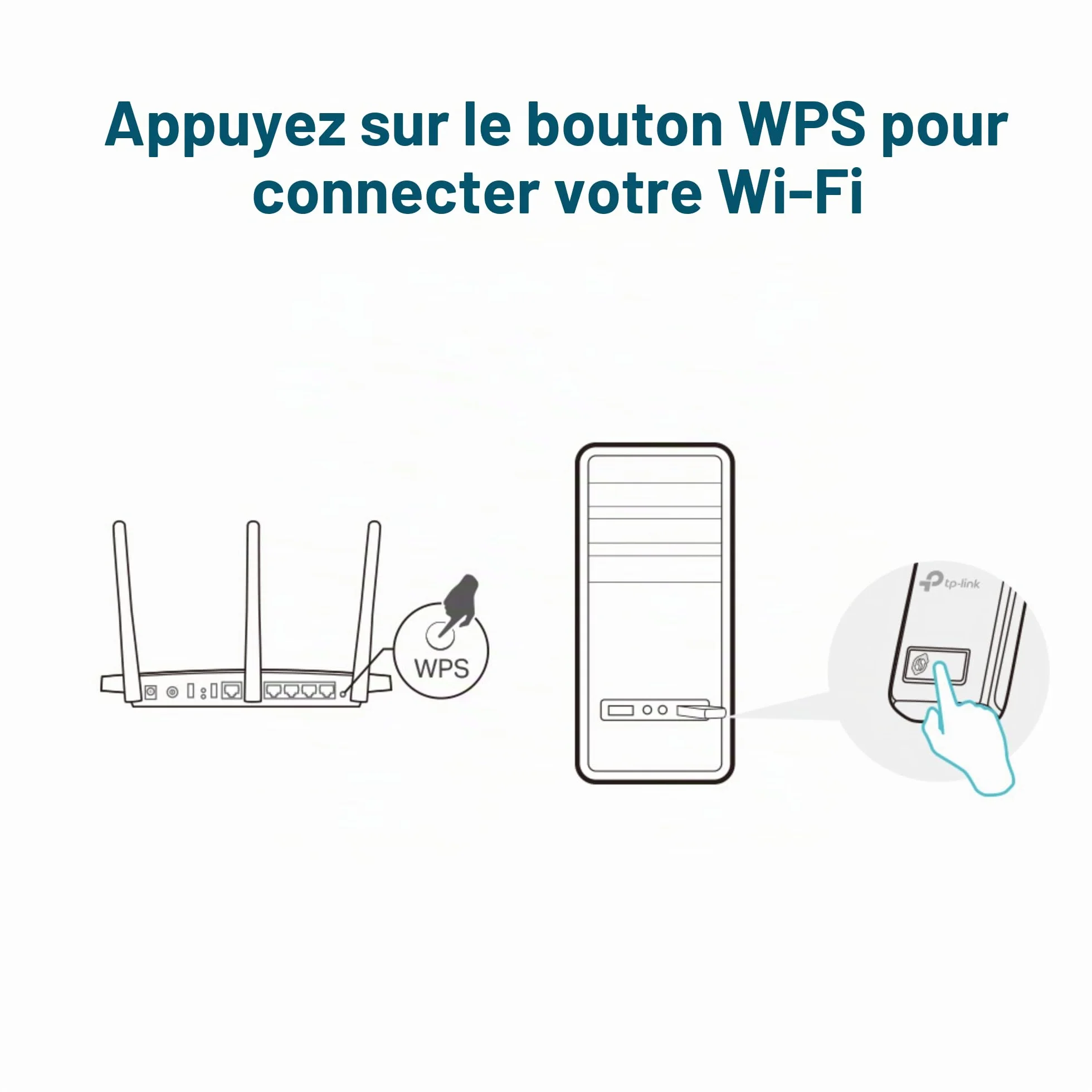 TP-Link TL-WN823N Mini Adaptateur USB WiFi N300 Mbps, Clé WiFi avec Bouton WPS, Compatible Windows 11/10/8.1/8/7/XP, Mac OS, Linux, Noir