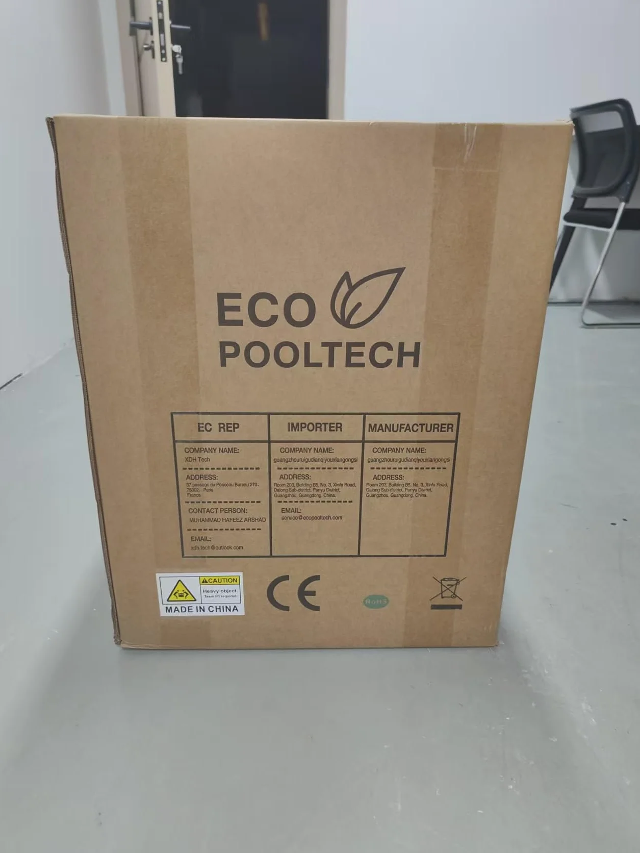 ECOPOOLTECH Bomba de calor Inverter 6 KW Hasta 50 m³ compresor Turbo X Ultra intercambiador de titanio Para Agua Salada Plug & Play
