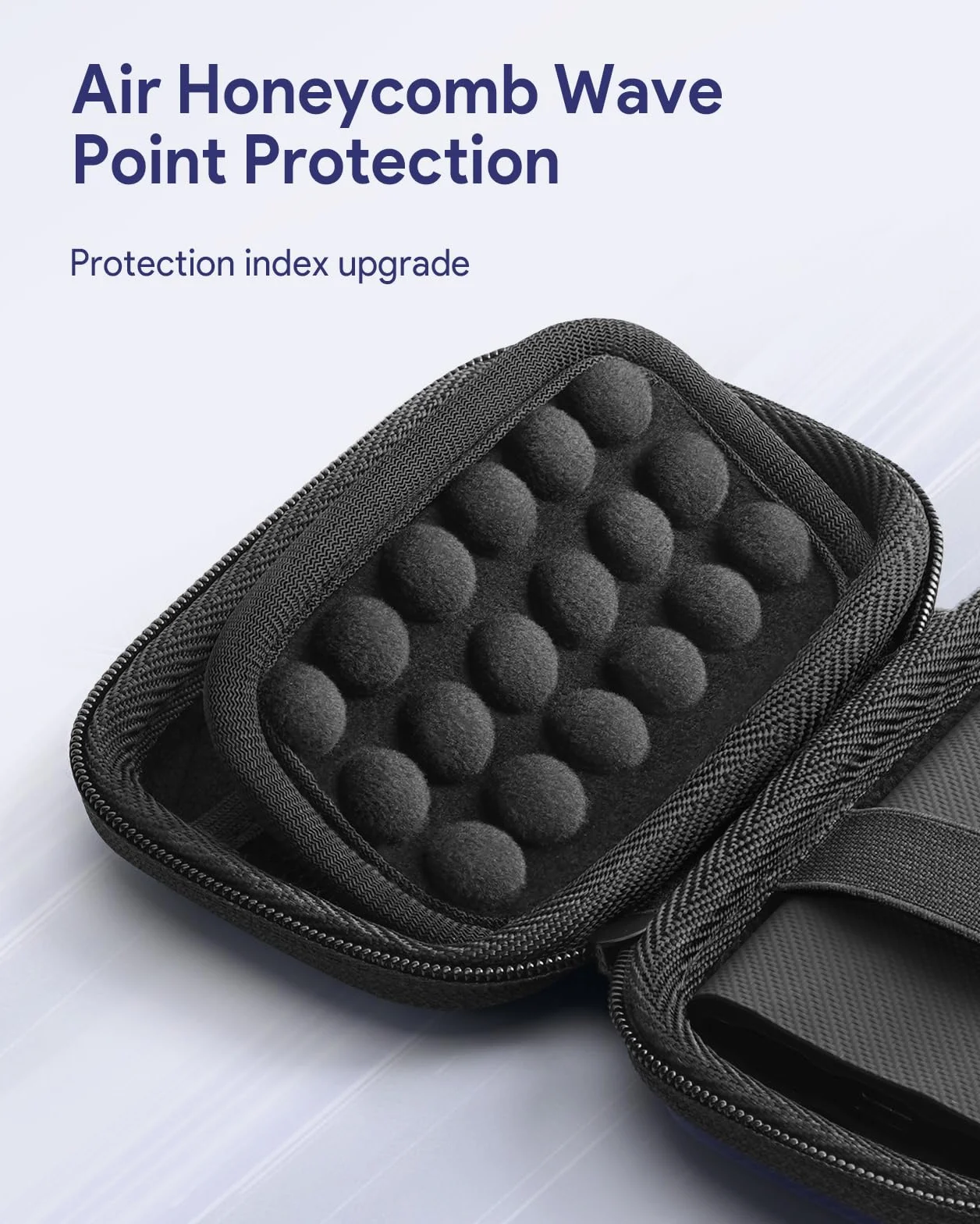 Coque SSD Samsung T9 T7 Shield T7 T7 Touch étui de voyage rigide bleu