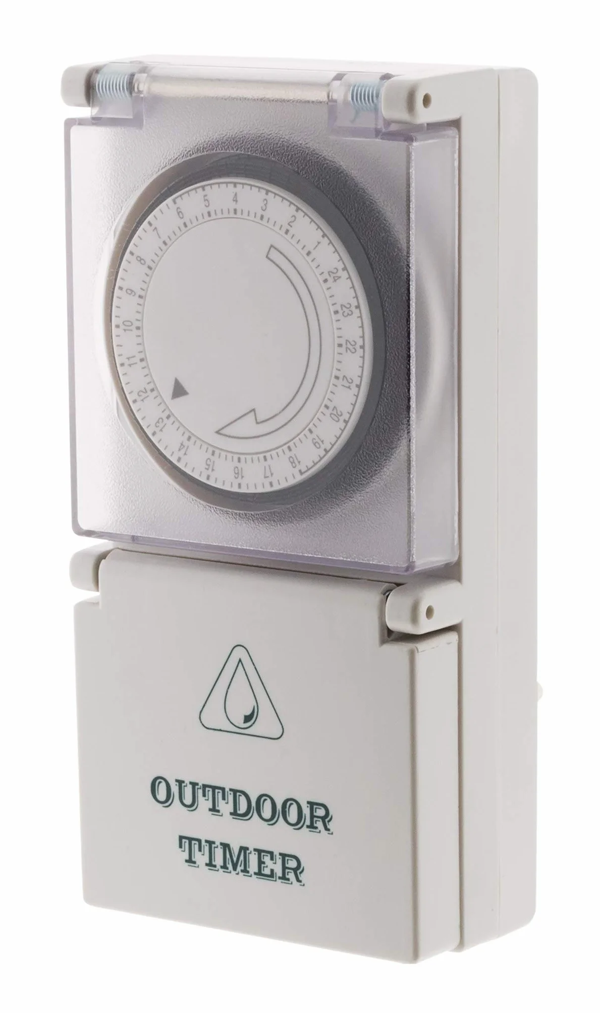 Programmateur mécanique journalier de Jardin Otio Blanc
