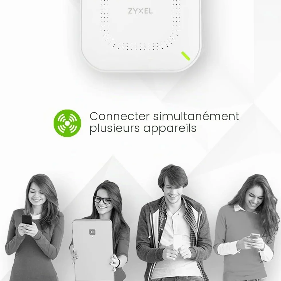 Zyxel NWA50AX Pro Point d'Accès WiFi 6 AX3000 Multi-Gig PoE 2.5 G MU-MIMO