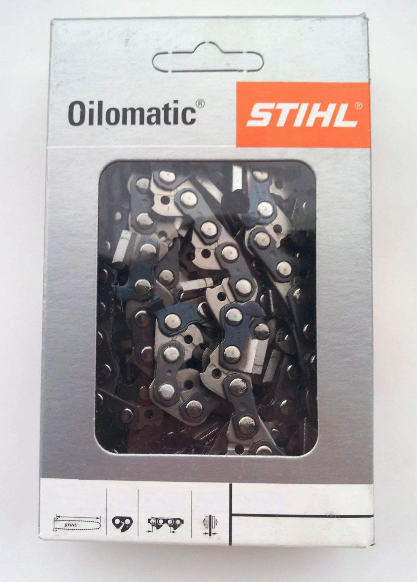 Stihl RMC 3652 000 0060 Lot de 2 chaînes de tronçonneuse 3/8" 1,6 mm 60 GL 40 cm