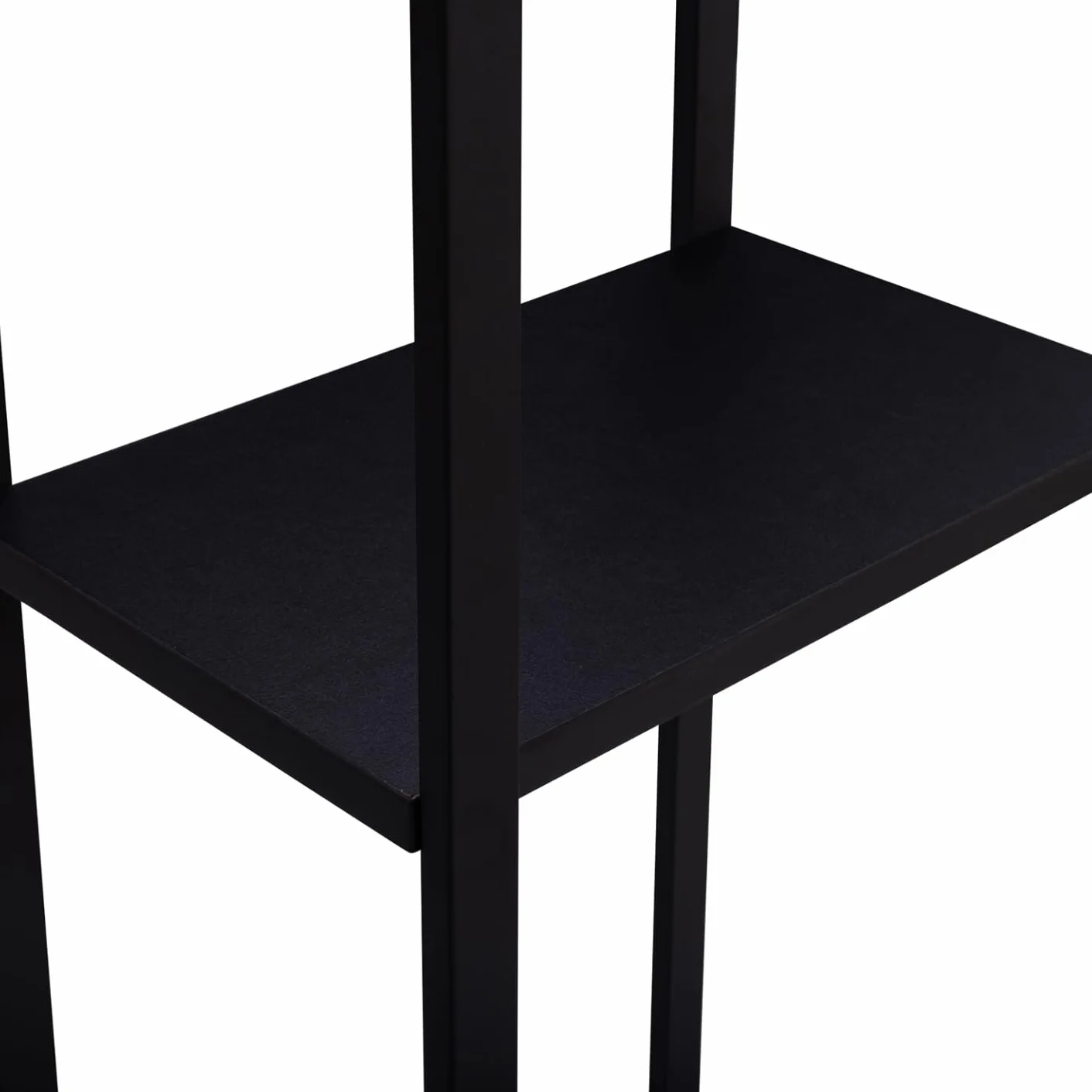Range bûches Vertical Acier Noir H.170 CM pour cheminée
